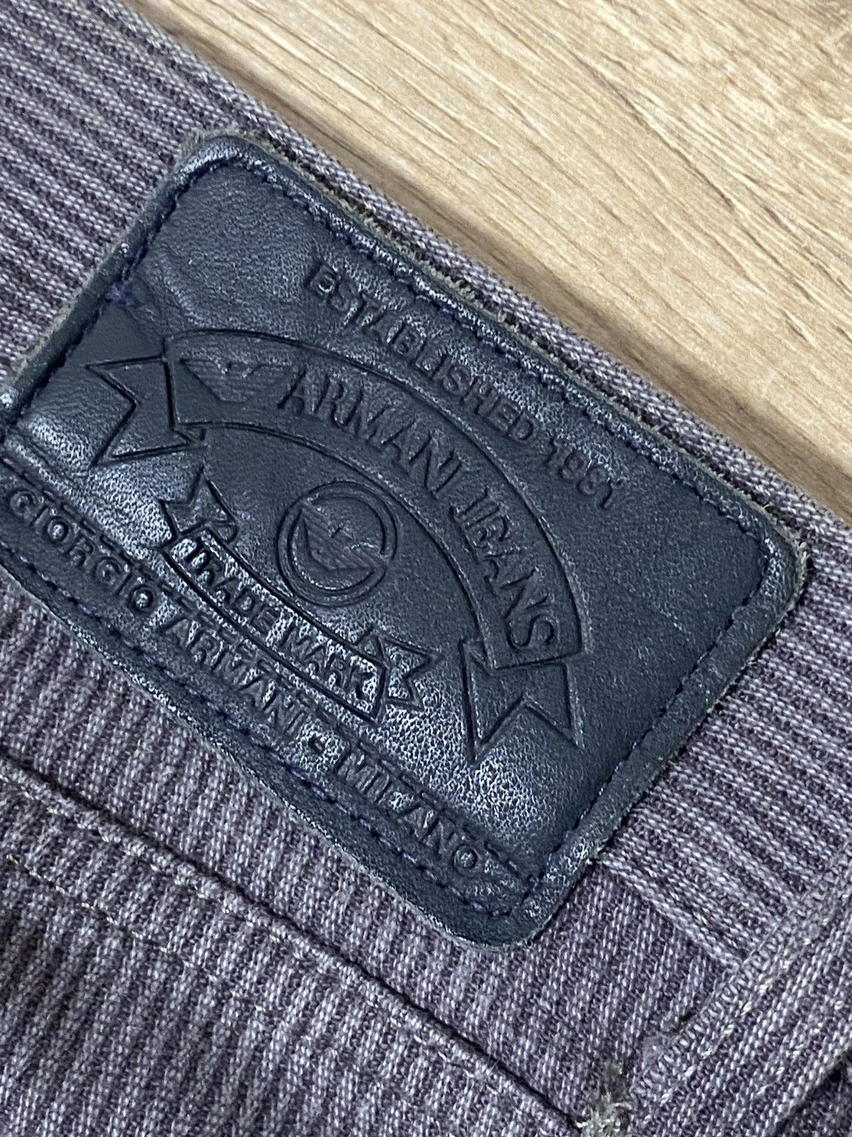 Armani Armani Jeans Corduroy Grey Pants Size: 34 Size US 34 / EU 50 - 5 Thumbnail