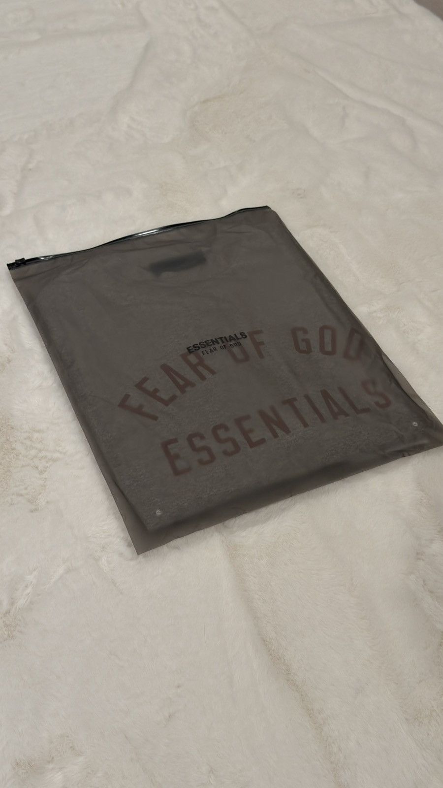 Fear of God FOG Essentials FW24 Dark Heather Crewneck Tee Size S Size US S / EU 44-46 / 1 - 10 Thumbnail