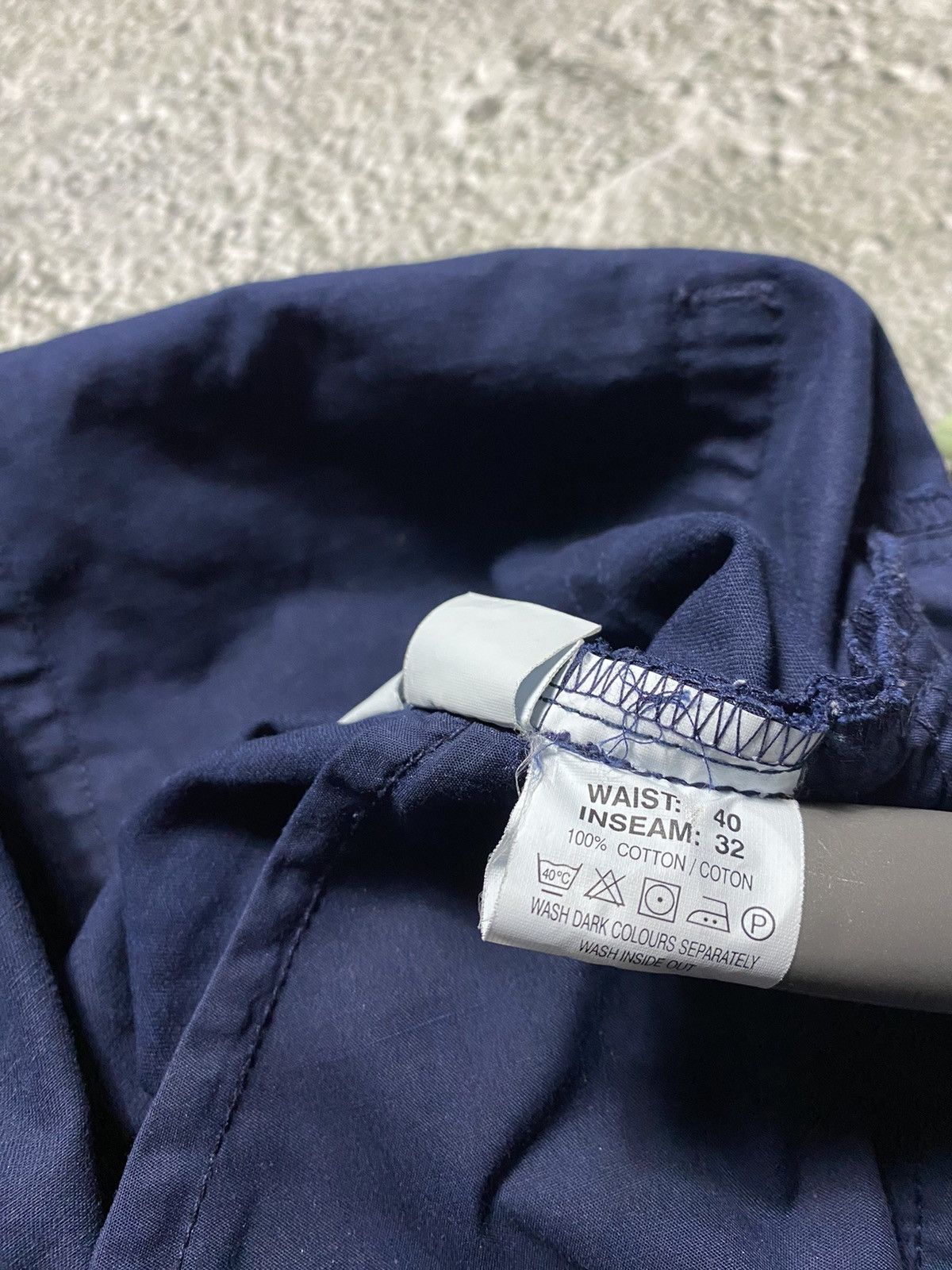 Yves Saint Laurent Yves Saint Laurent vintage chino pants YSL jeans navy Size US 40 / EU 56 - 8 Thumbnail