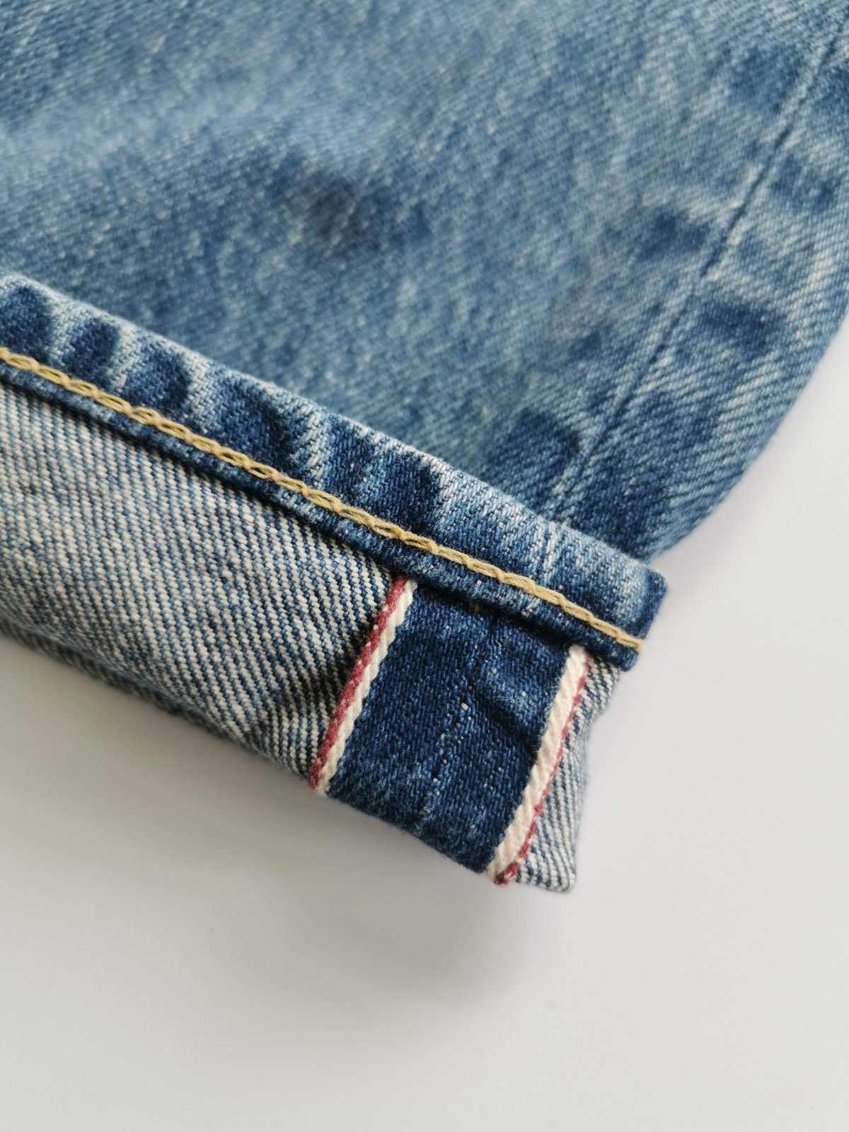 Sugar Cane DMG Selvedge Distressed Ankle Denim Jeans Size US 29 - 4 Thumbnail