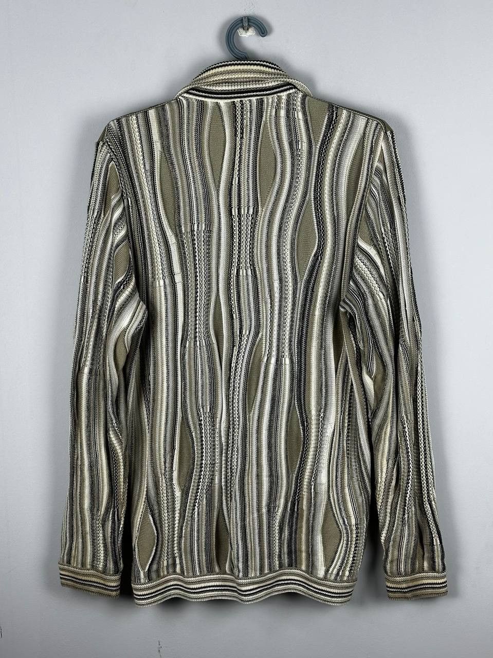 Carlo Colucci Rare Luxury Sweater Carlo Colluci Chunky Metal Sweater Size US L / EU 52-54 / 3 - 17 Thumbnail