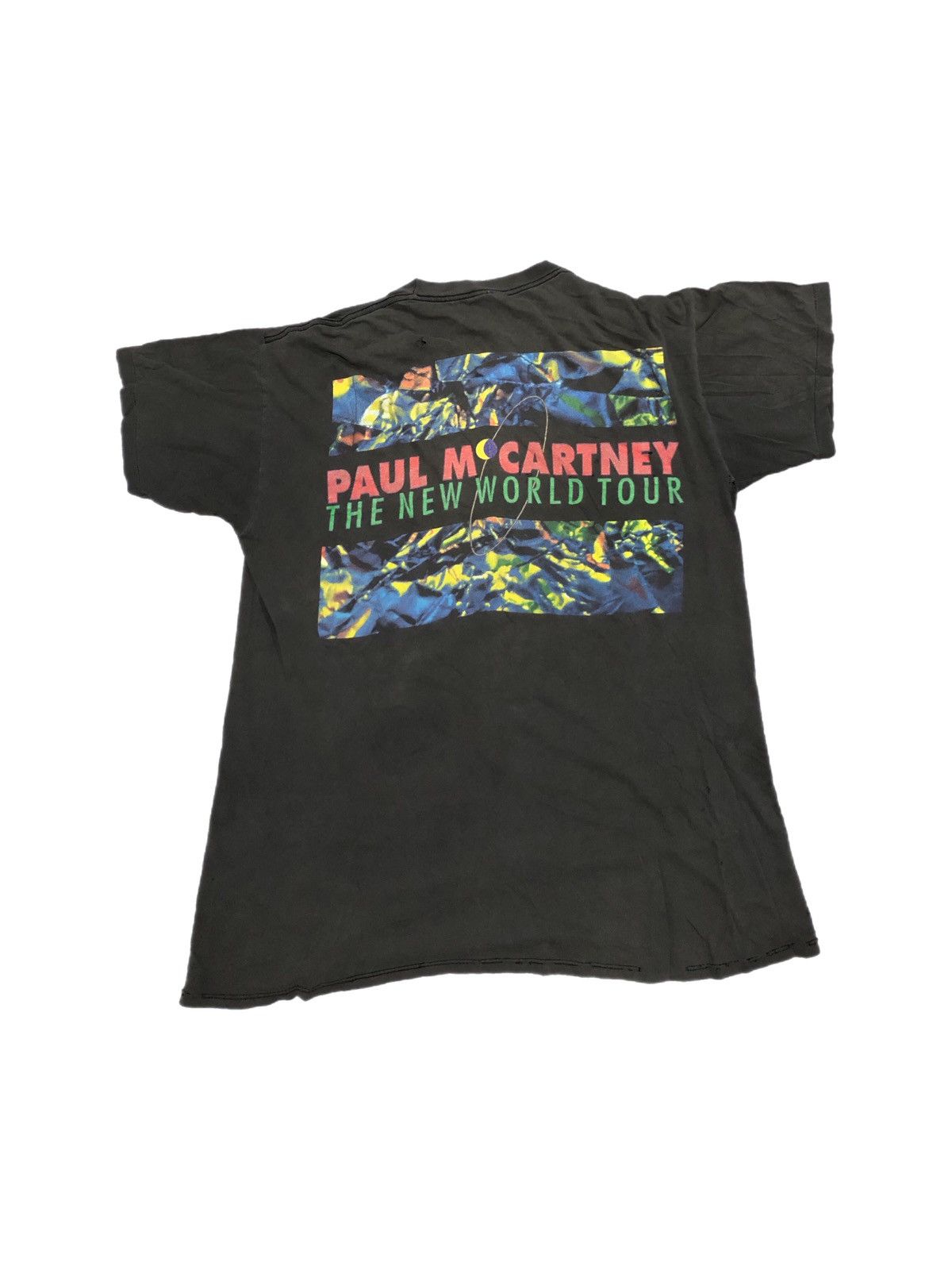 Band Tees × Brockum × Vintage 1993 Paul McCartney The New World Tour Tee Size US XXL / EU 58 / 5 - 2 Thumbnail