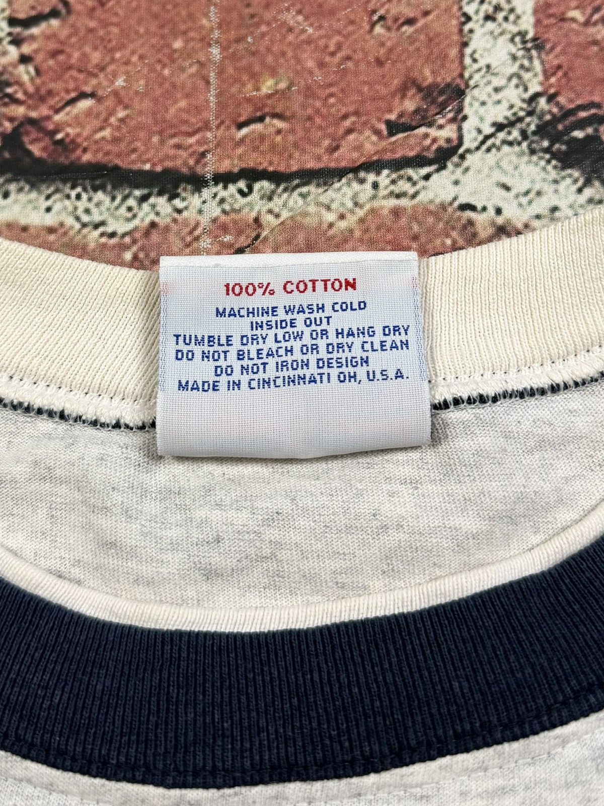 NCAA Vintage 90s Penn State University Single Stitch T-Shirt PSU Size US M / EU 48-50 / 2 - 7 Thumbnail