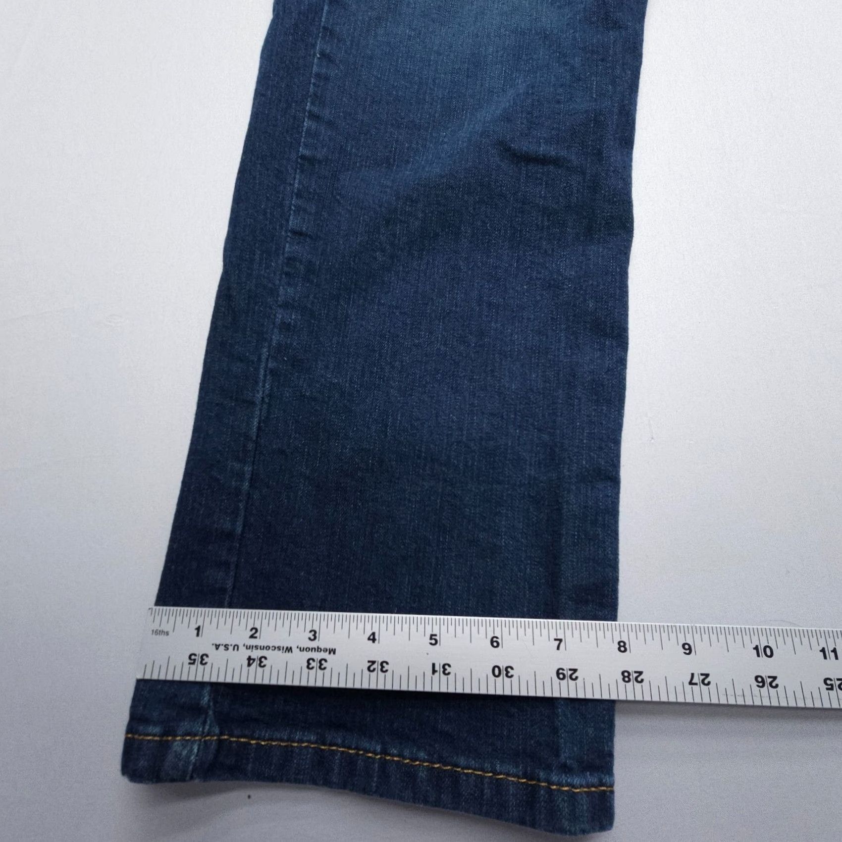 Levi's Levi's 514 Slim Straight Jeans Mens 38 x 30 Dark Wash Denim Blue Stretch Comfort 5-Pocket Regular Jeans Mens Blue 514 Levi's Size US 38 / EU 54 - 6 Thumbnail