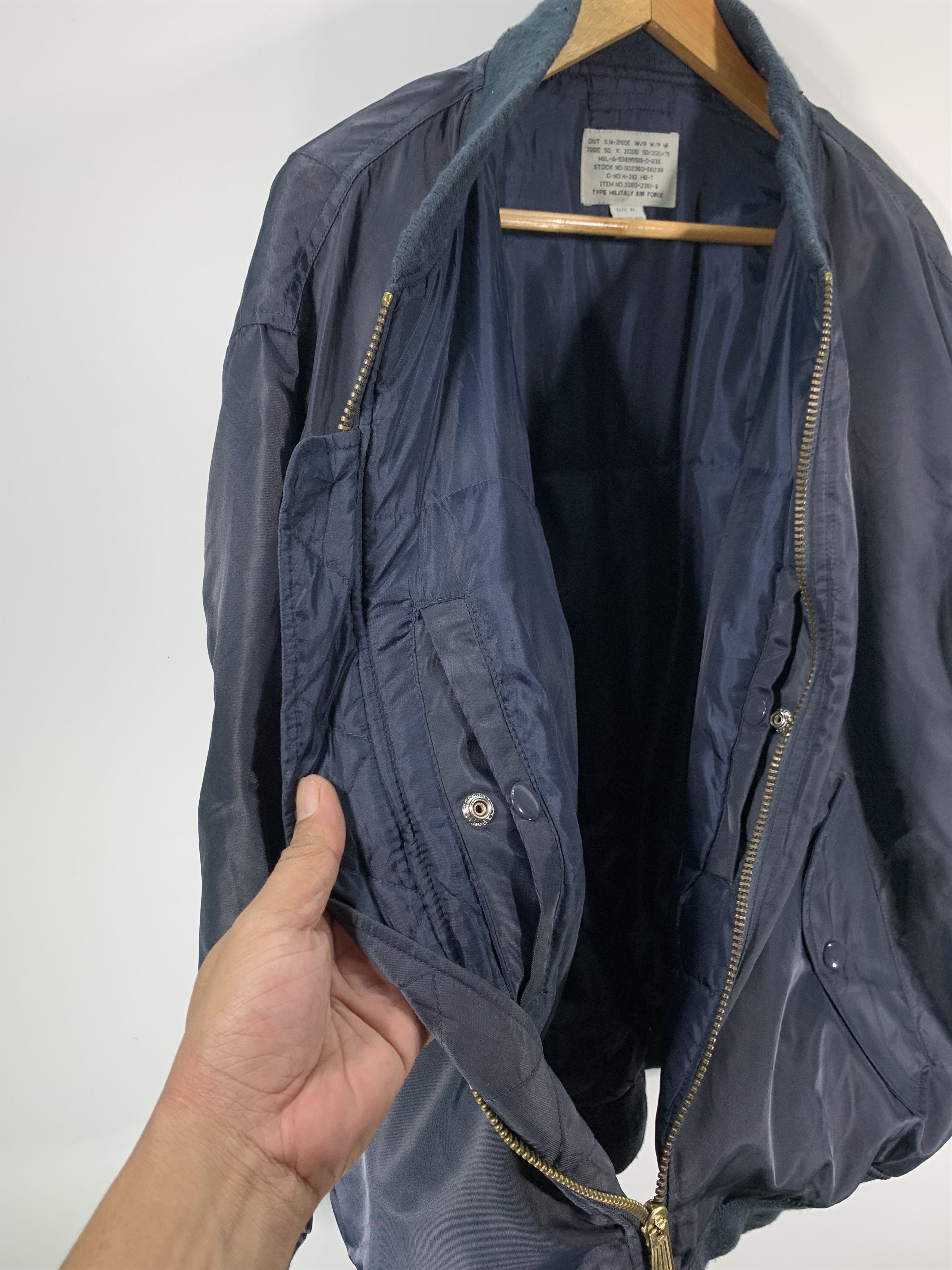 Vintage (Oversized) Vintage air force bomber jacket Size US XL / EU 56 / 4 - 5 Thumbnail