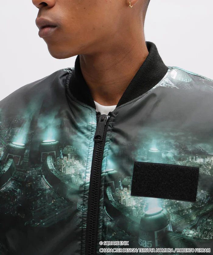 Avirex AVIREX x FF7 Remake Midgar Reversible Bomber Japan Exclusive Size US XL / EU 56 / 4 - 7 Thumbnail