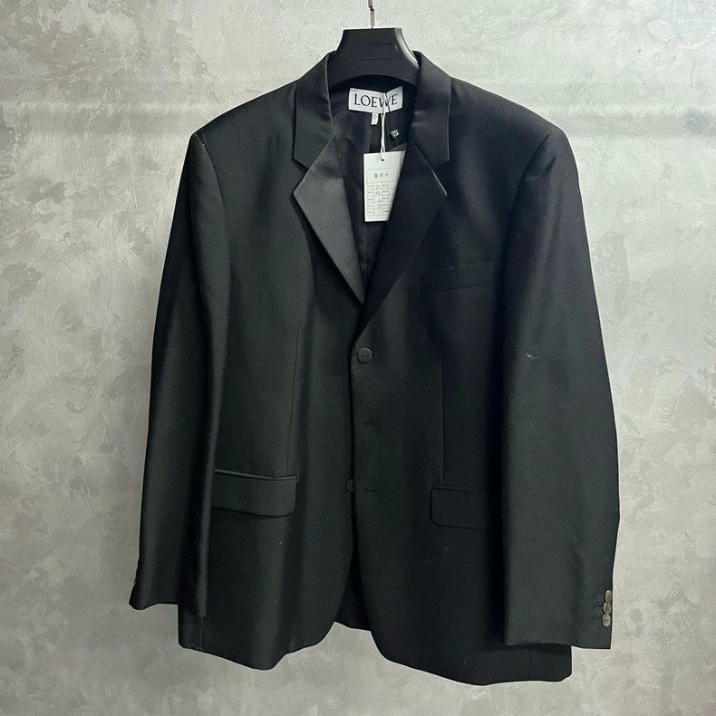 Loewe Loewe Black Tailored Tuxedo Jacket - dmc Size US XXL / EU 58 / 5 - 1 Thumbnail