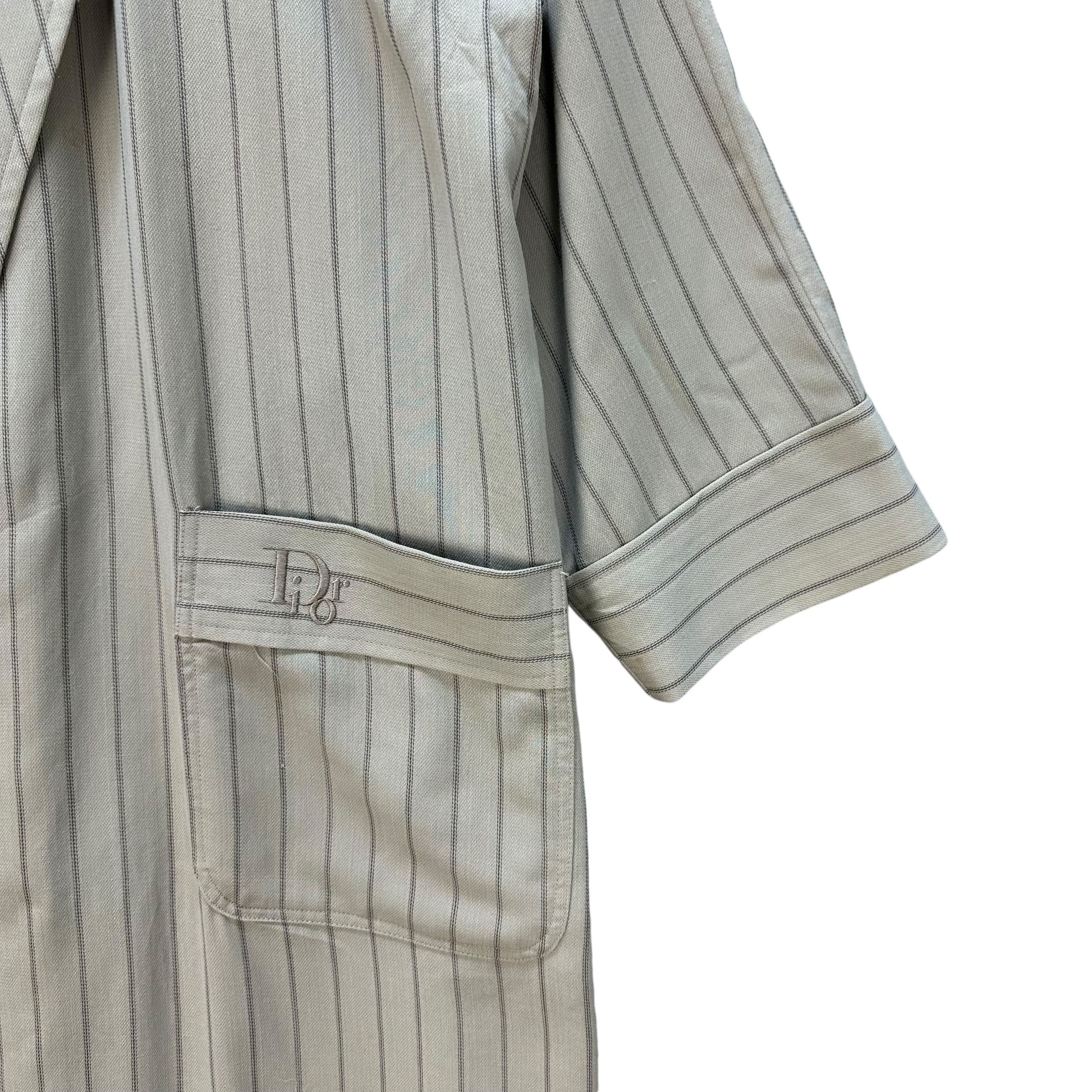 Christian Dior Monsieur Vintage 90’s CHRISTIAN DIOR MONSIEUR Striped Robes #125-1480 Size US L / EU 52-54 / 3 - 6 Thumbnail