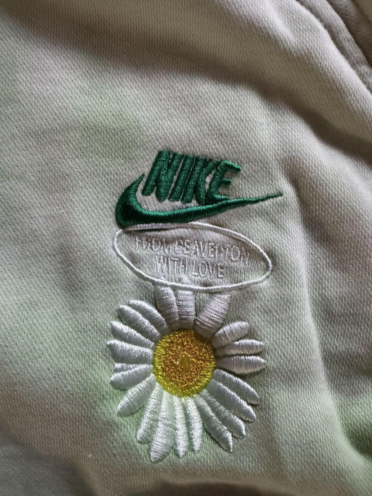 Nike Mens Nike Tie Dye Flowers crewneck sweatshirt flower green Size US L / EU 52-54 / 3 - 2 Thumbnail