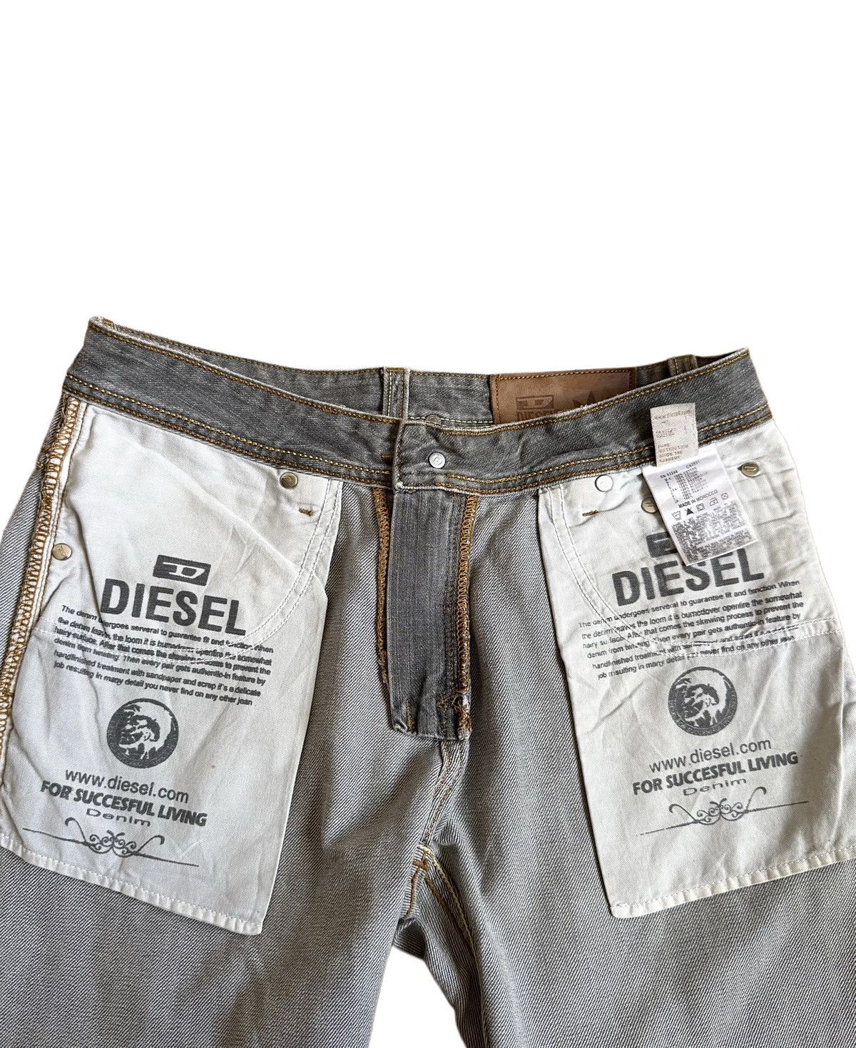 Diesel Diesel x Adidas originals x streetwear jeans Size 28" / US 6 / IT 42 - 6 Thumbnail