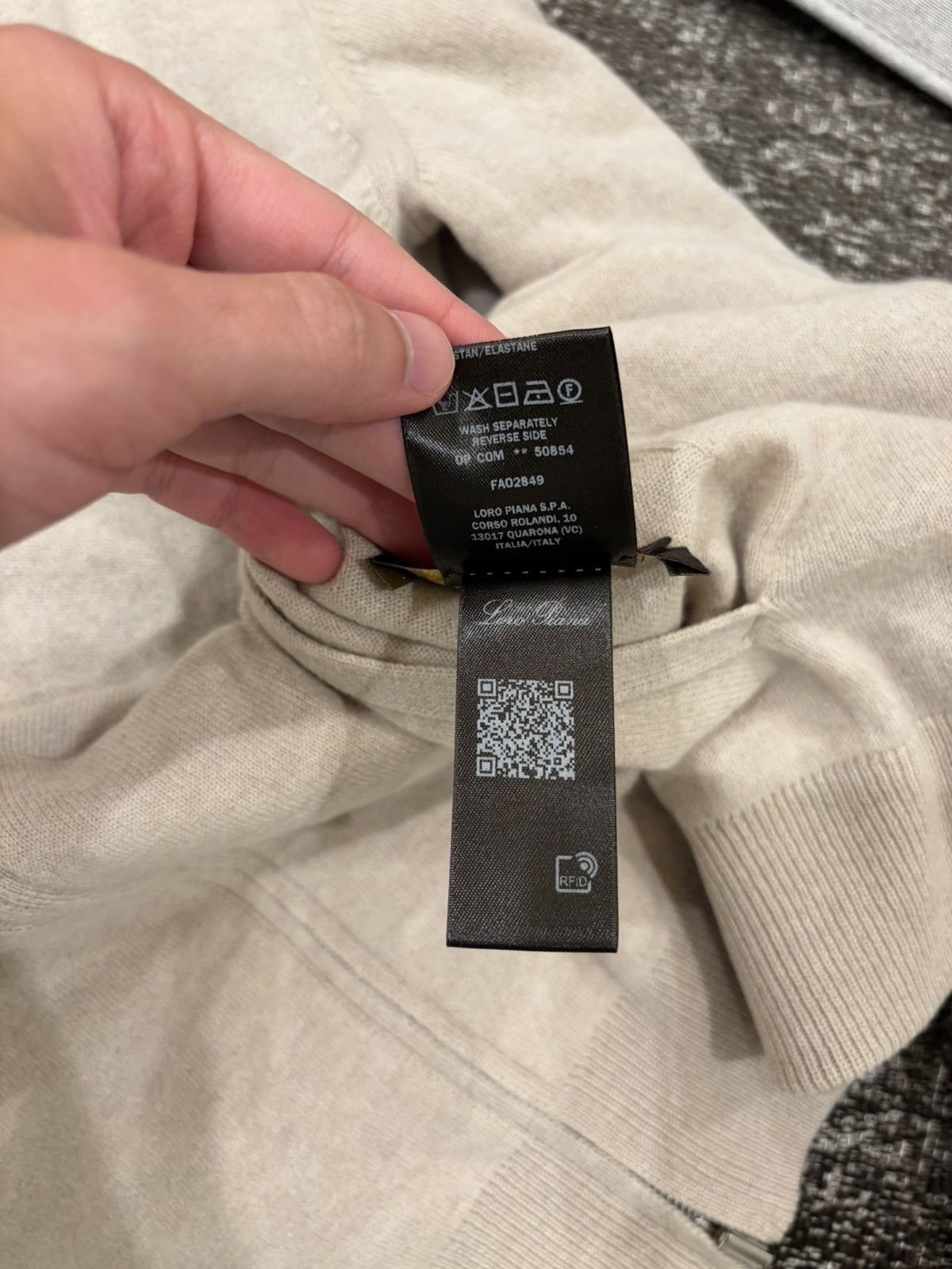 Loro Piana Loro Piana Duo Cashmere Bomber Sweater Size US M / EU 48-50 / 2 - 5 Thumbnail