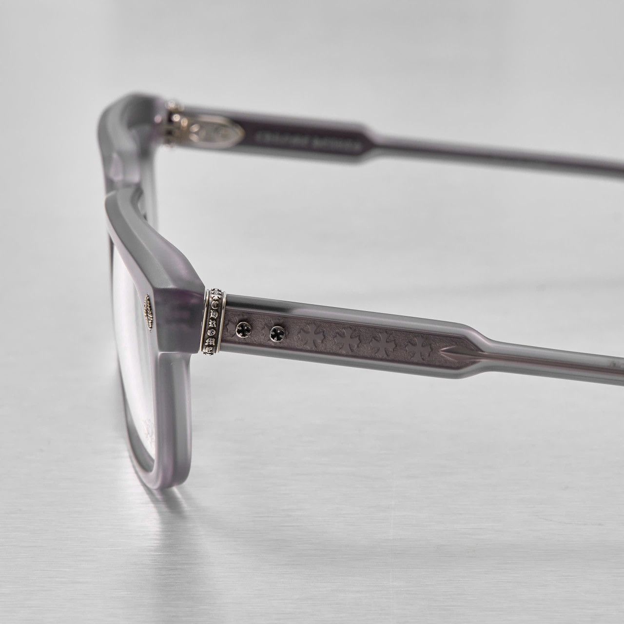 Chrome Hearts CHROME HEARTS AMBIDIXTROUS MATTE GRAPHITE GLASSES Size ONE SIZE - 3 Thumbnail