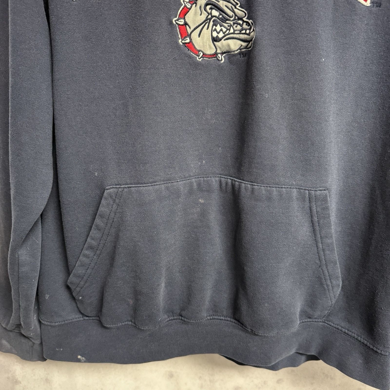 Other Gonzaga University Hoodie Sweatshirt Mens XL Blue Embroidere Size US XL / EU 56 / 4 - 4 Thumbnail