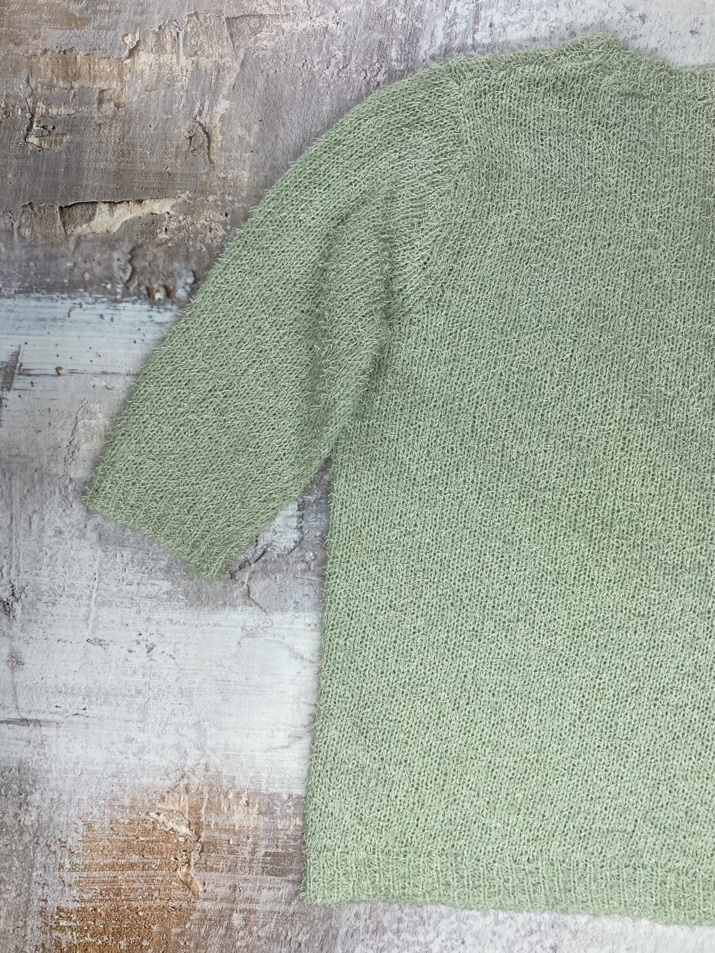 Vintage Vintage Knitted Sweater Short Sleeve Women’s Size 16UK/44 EU Size XL / US 12-14 / IT 48-50 - 8 Thumbnail