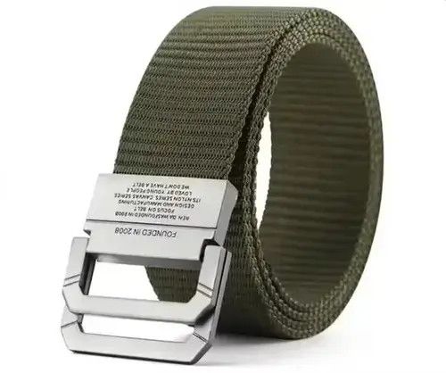 Other Canvas Automatic Buckle Metal Webbing Belts Size ONE SIZE - 2 Thumbnail