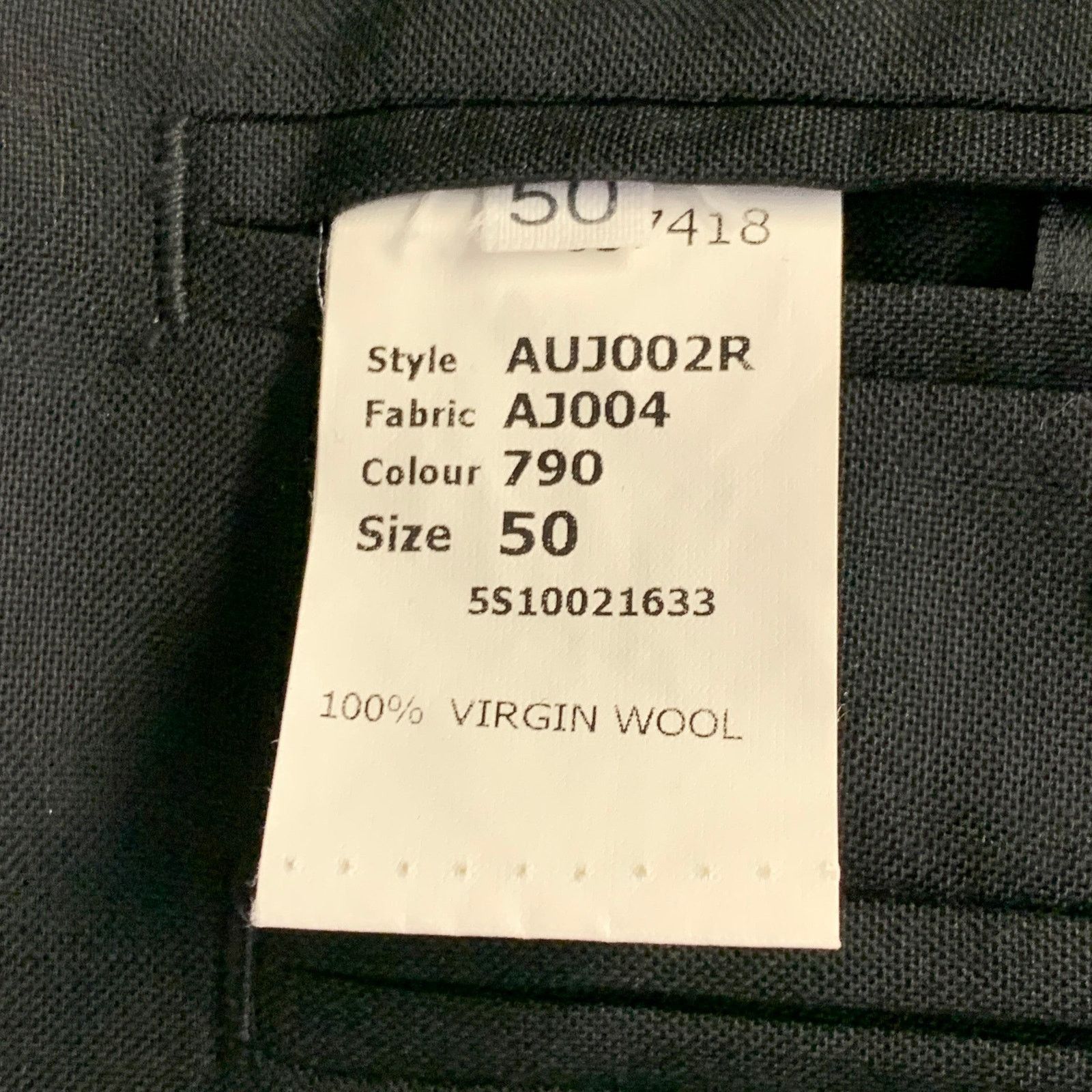 John Galliano Size 40 Black Rhinestone Skull Virgin Wool Sport Coat Size 40R - 8 Thumbnail