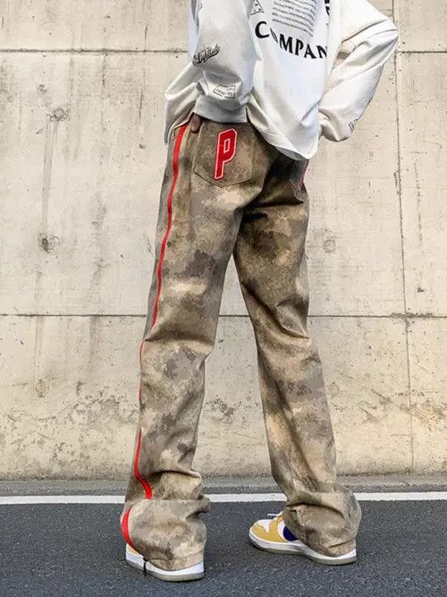 Japanese Brand Kanako x Ibuki Camouflage High Street Vintage Loose Jeans Size US 32 / EU 48 - 3 Thumbnail