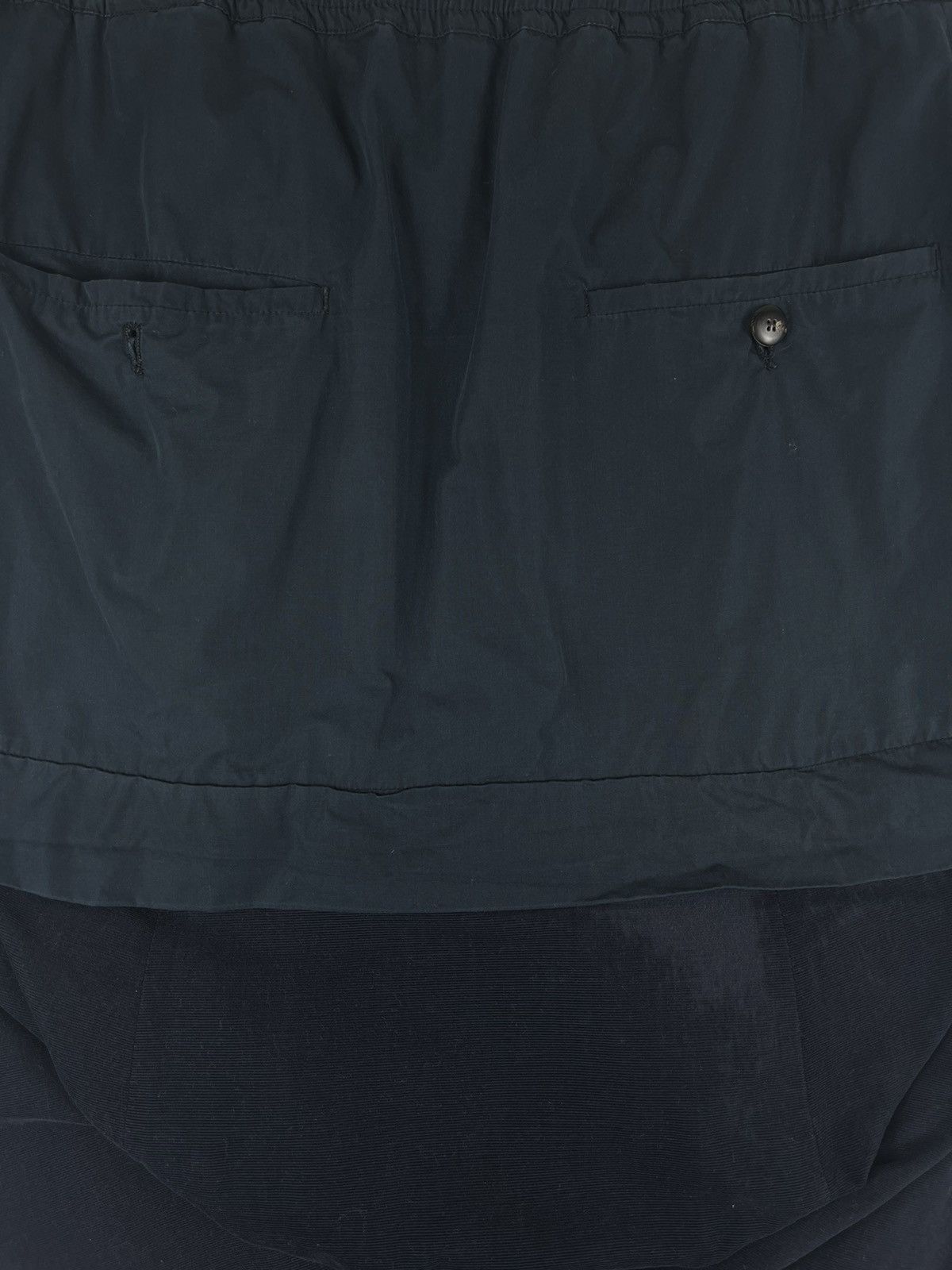 Rick Owens FW10 Rick Owens Gleam Kilted Skirt Cropped Pants Black Size US 30 / EU 46 - 5 Thumbnail