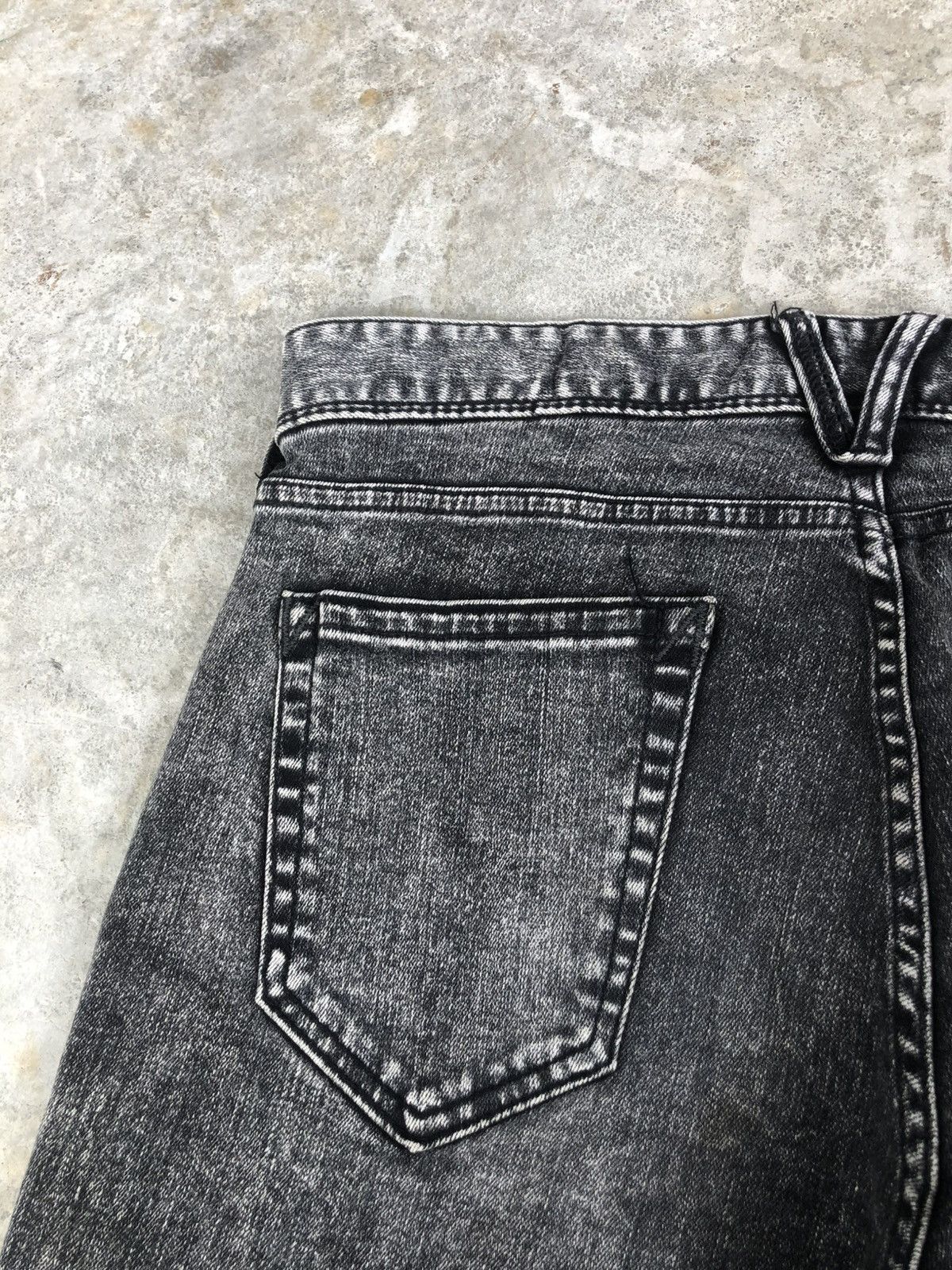 If Six Was Nine Japanese Vanquish Distressed Denim Skinny Jeans Size US 32 / EU 48 - 16 Thumbnail