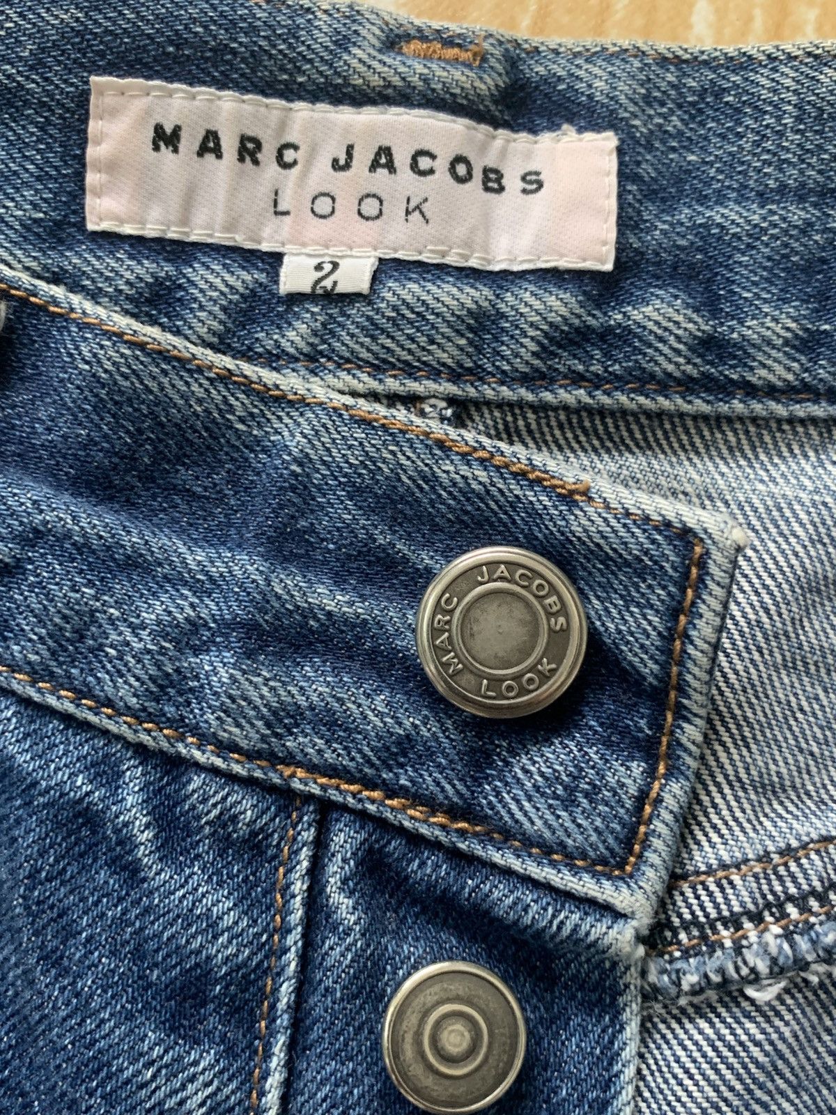 Vintage Marc Jacobs Look Selvedge Denim Pants Size US 27 - 22 Thumbnail