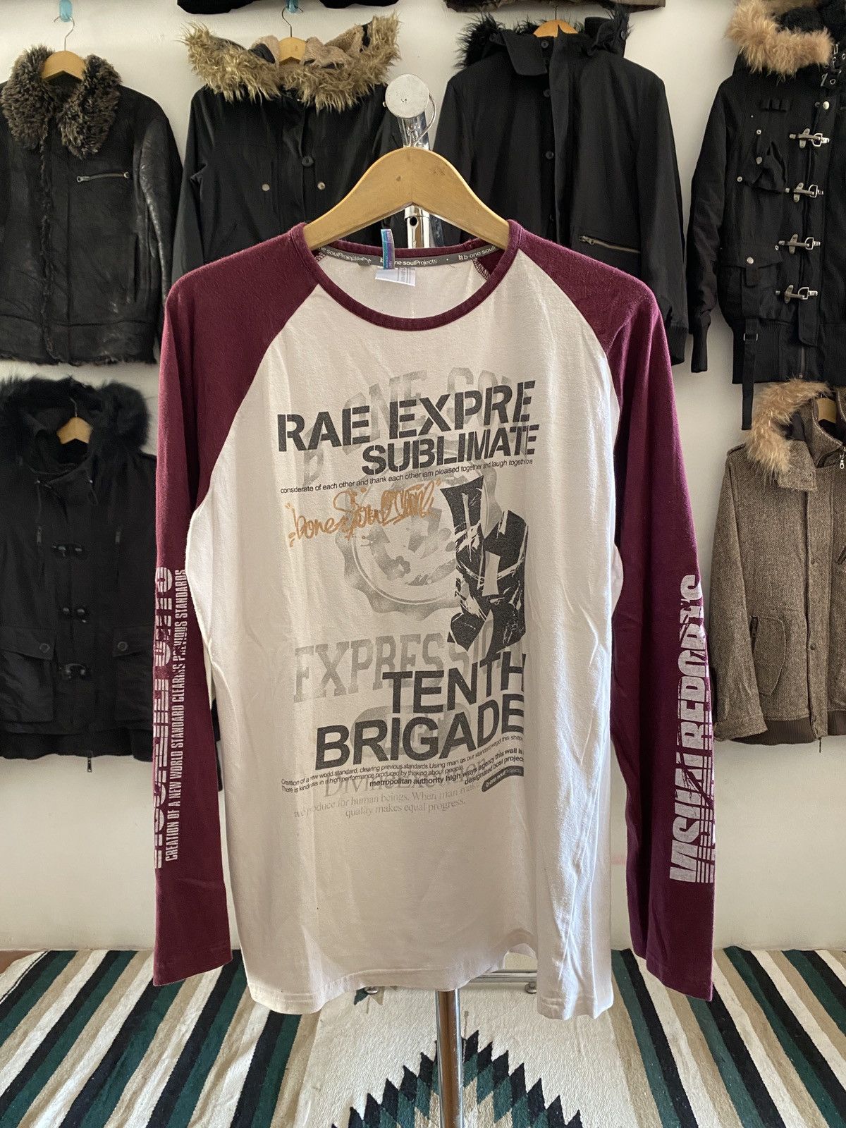 Hysteric Glamour × Undercover Japnese Bonesoul Poem vetements Style Long Slevee Tee Size US XL / EU 56 / 4 - 1 Thumbnail