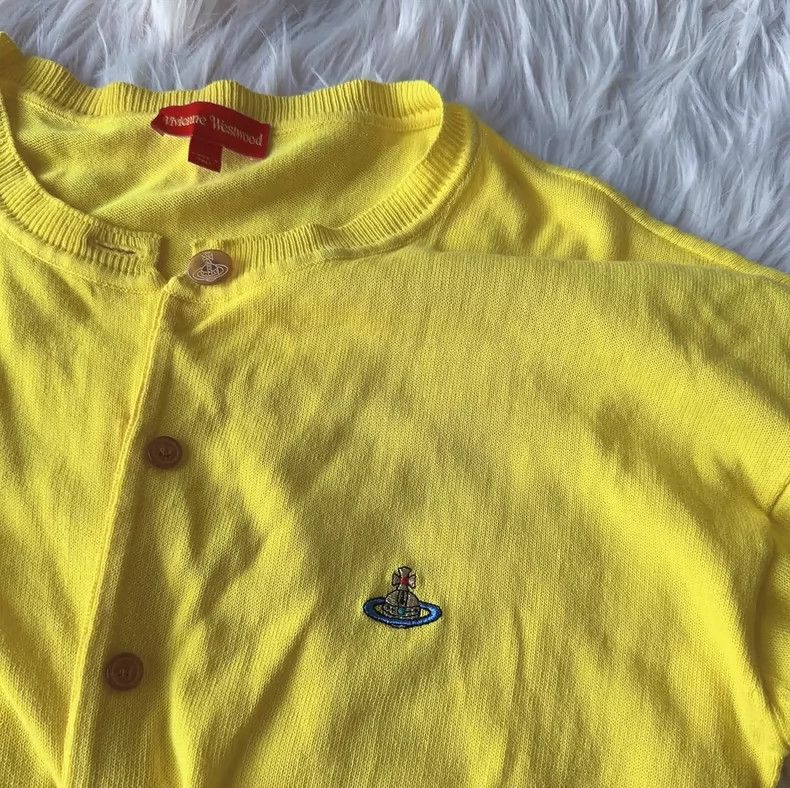 Vivienne Westwood Vivienne Westwood Saturn Embroidered Sweater Size M / US 6-8 / IT 42-44 - 1 Thumbnail