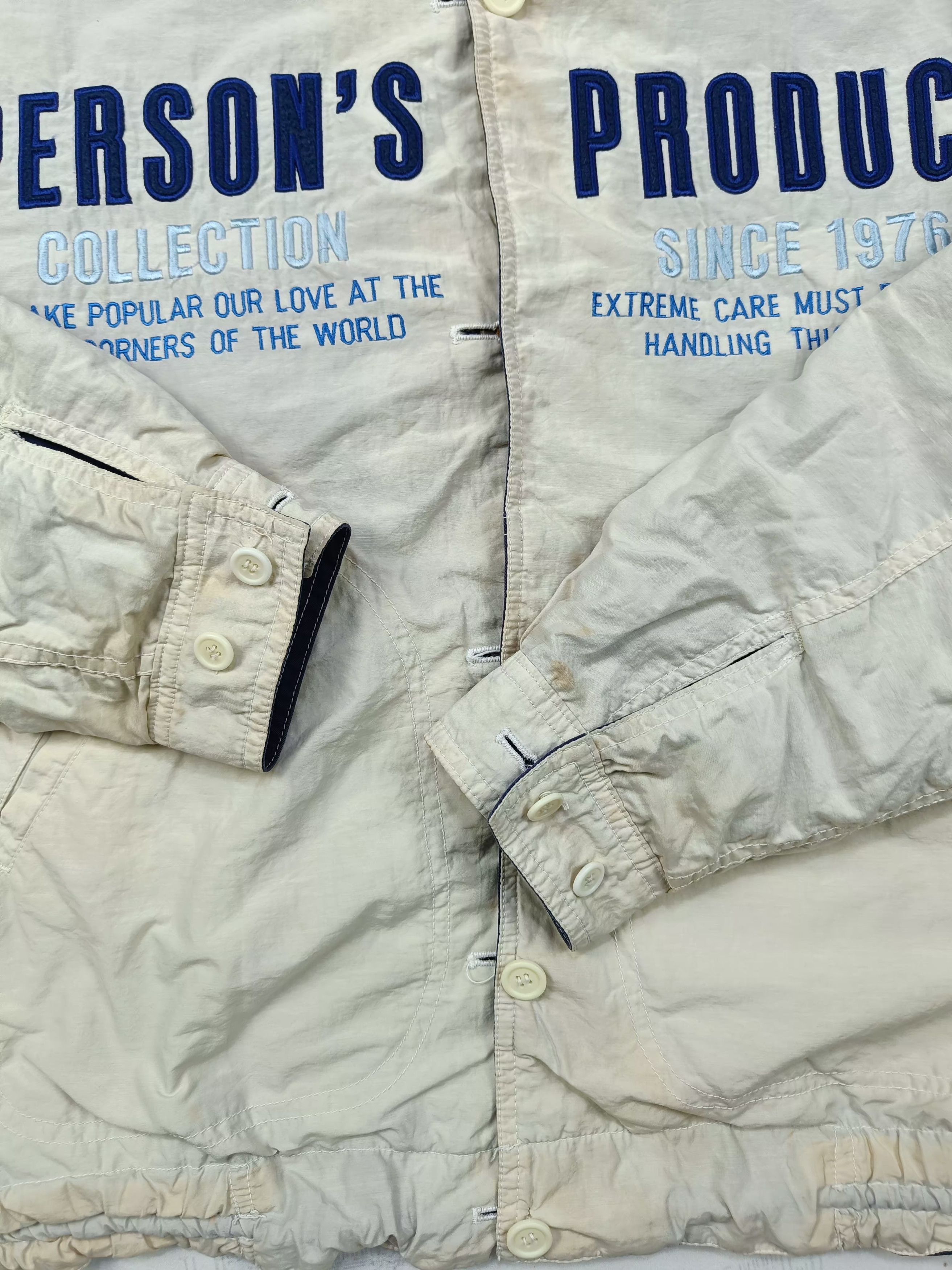 PERSON'S PERSON'S COLLECTION REVERSIBLE SPELL OUT JACKET Size US L / EU 52-54 / 3 - 9 Thumbnail