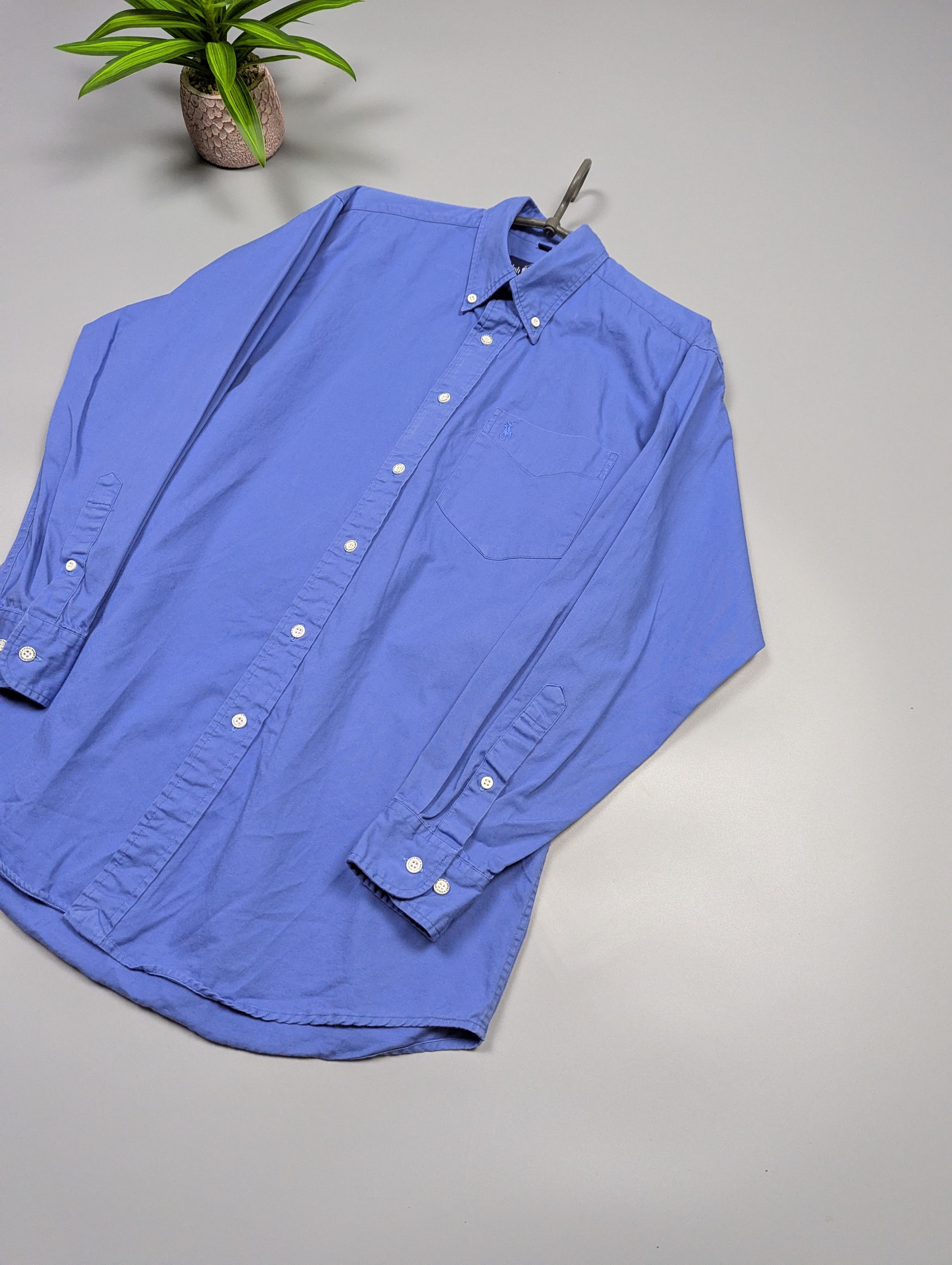 Polo Ralph Lauren Polo Ralph Lauren Vintage Purple Sport Shirt Chest Pocket Size US M / EU 48-50 / 2 - 5 Thumbnail