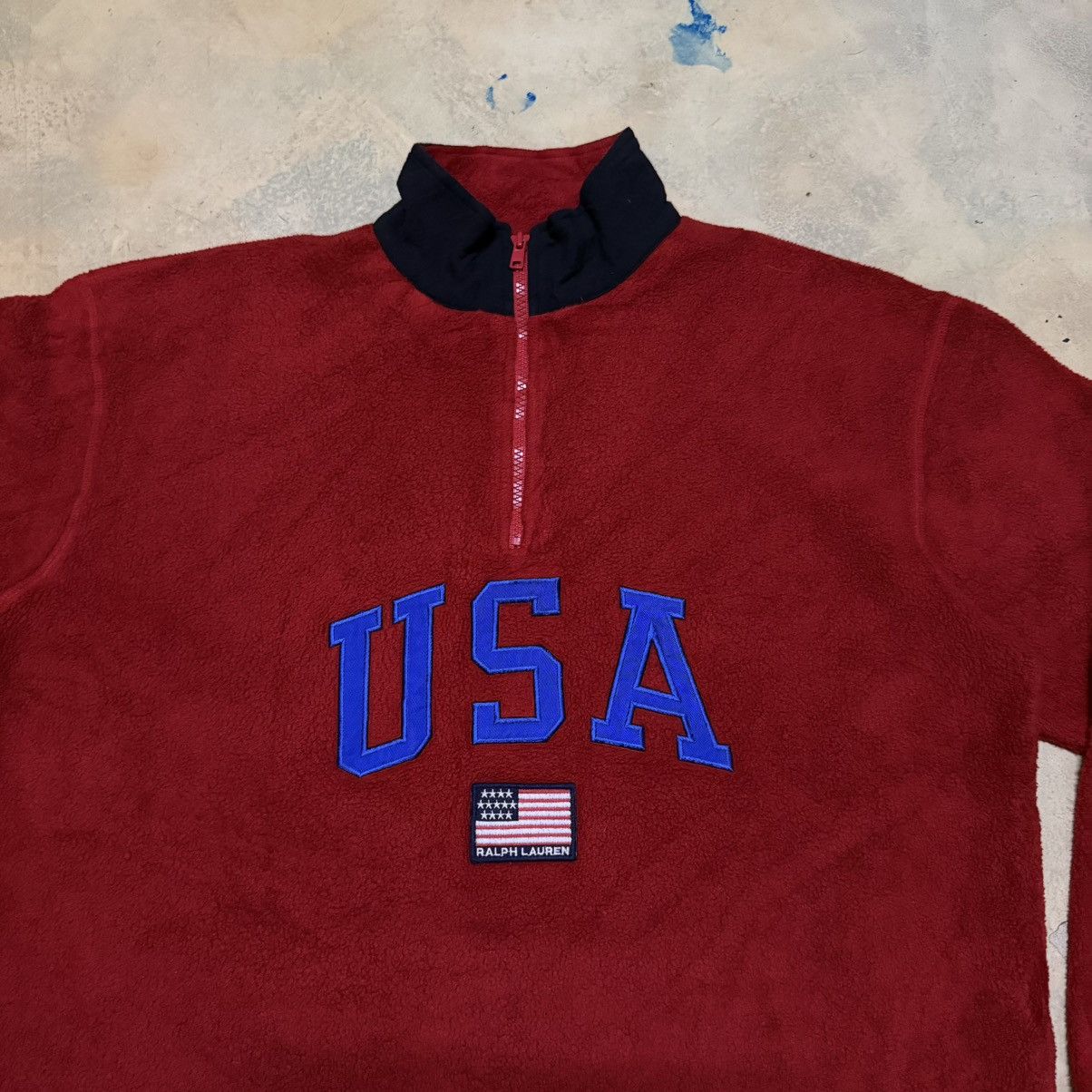 Polo Ralph Lauren Polo Ralph Lauren Big Logo Fleece Sweater Size US L / EU 52-54 / 3 - 2 Thumbnail
