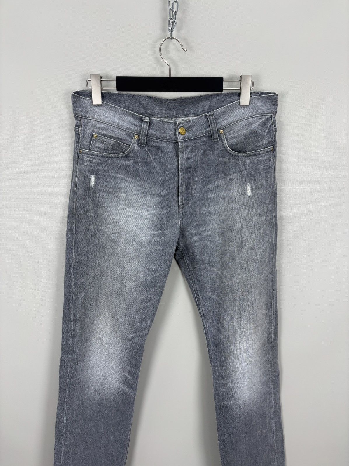 Carhartt Mens jeans Carhartt Size 33x32 Color Gray Size US 33 - 2 Thumbnail