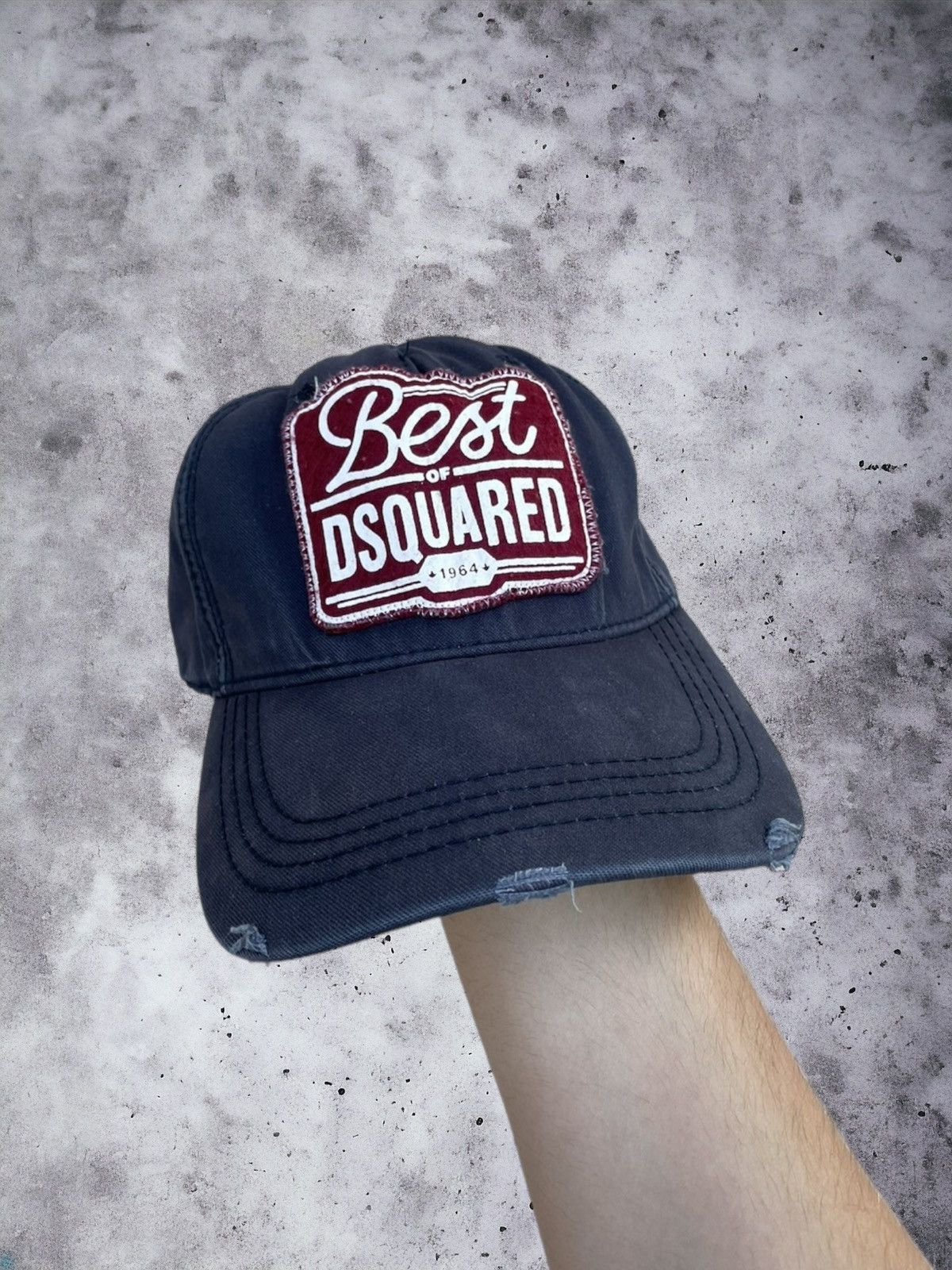 Dsquared2 Streetwear Vintage Vintage Best of Dsquared Canadian Bros Faded Distressed Cap Grailed