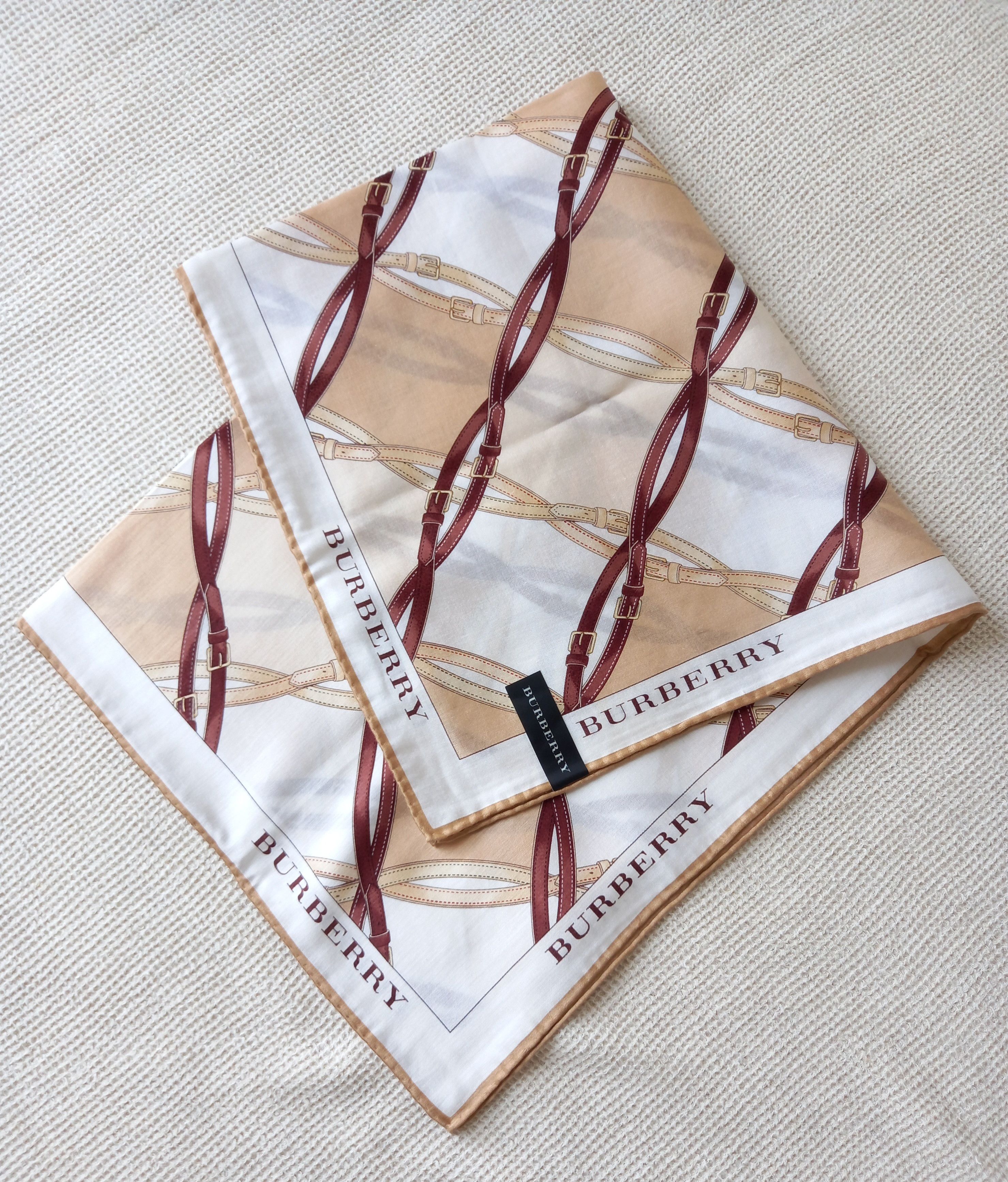 Burberry × Vintage NEW Burberry bandana/handkerchief/scarf Size ONE SIZE - 3 Thumbnail