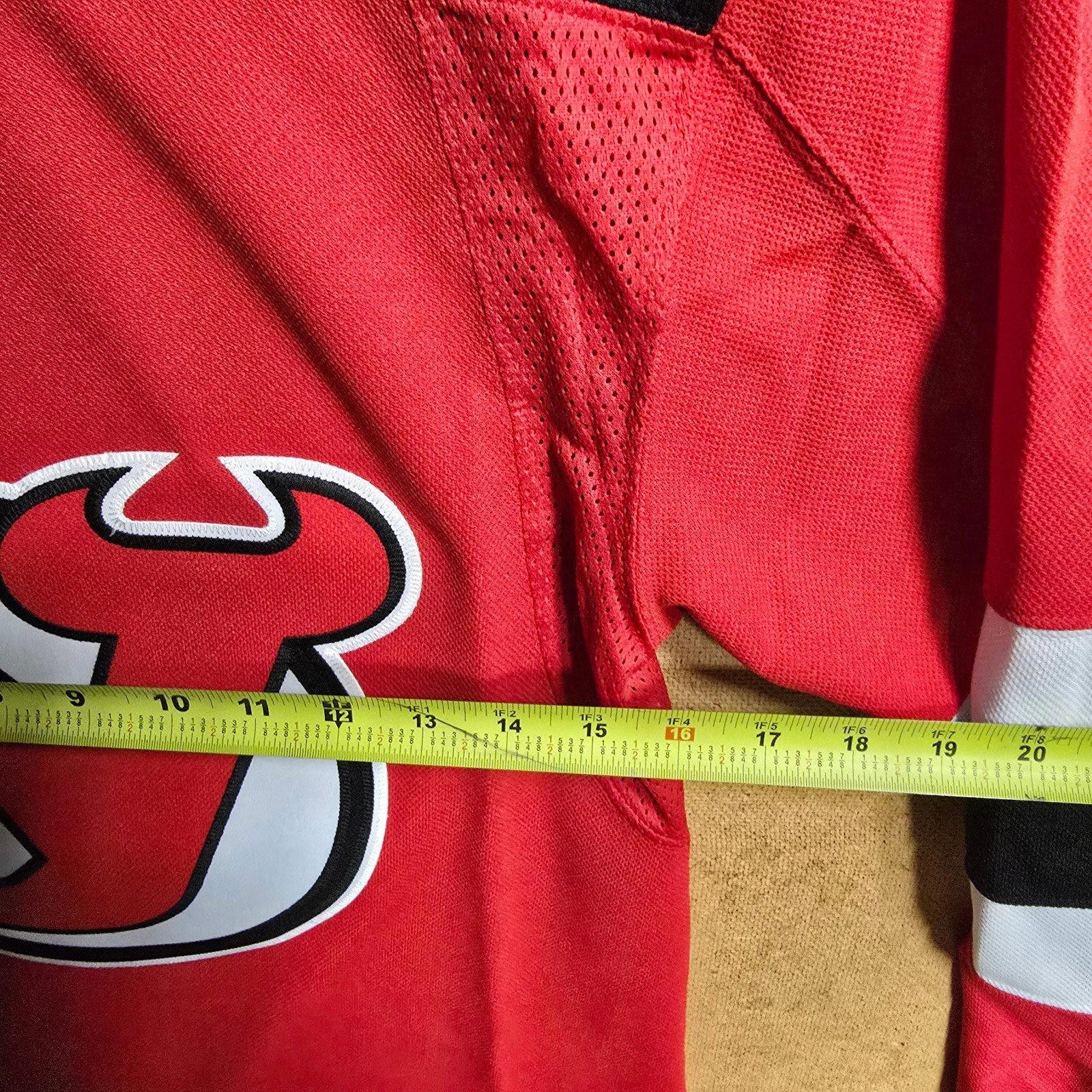 Adidas New Jersey Devils Adidas Red NJD Authentic NJ Jersey Sz 42 Size US XS / EU 42 / 0 - 7 Thumbnail