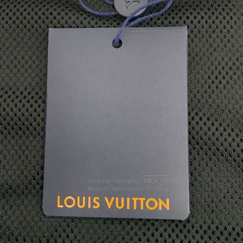 Louis Vuitton Louis Vuitton Black logo full print hooded zippered long s Size XS / US 0-2 / IT 36-38 - 6 Thumbnail