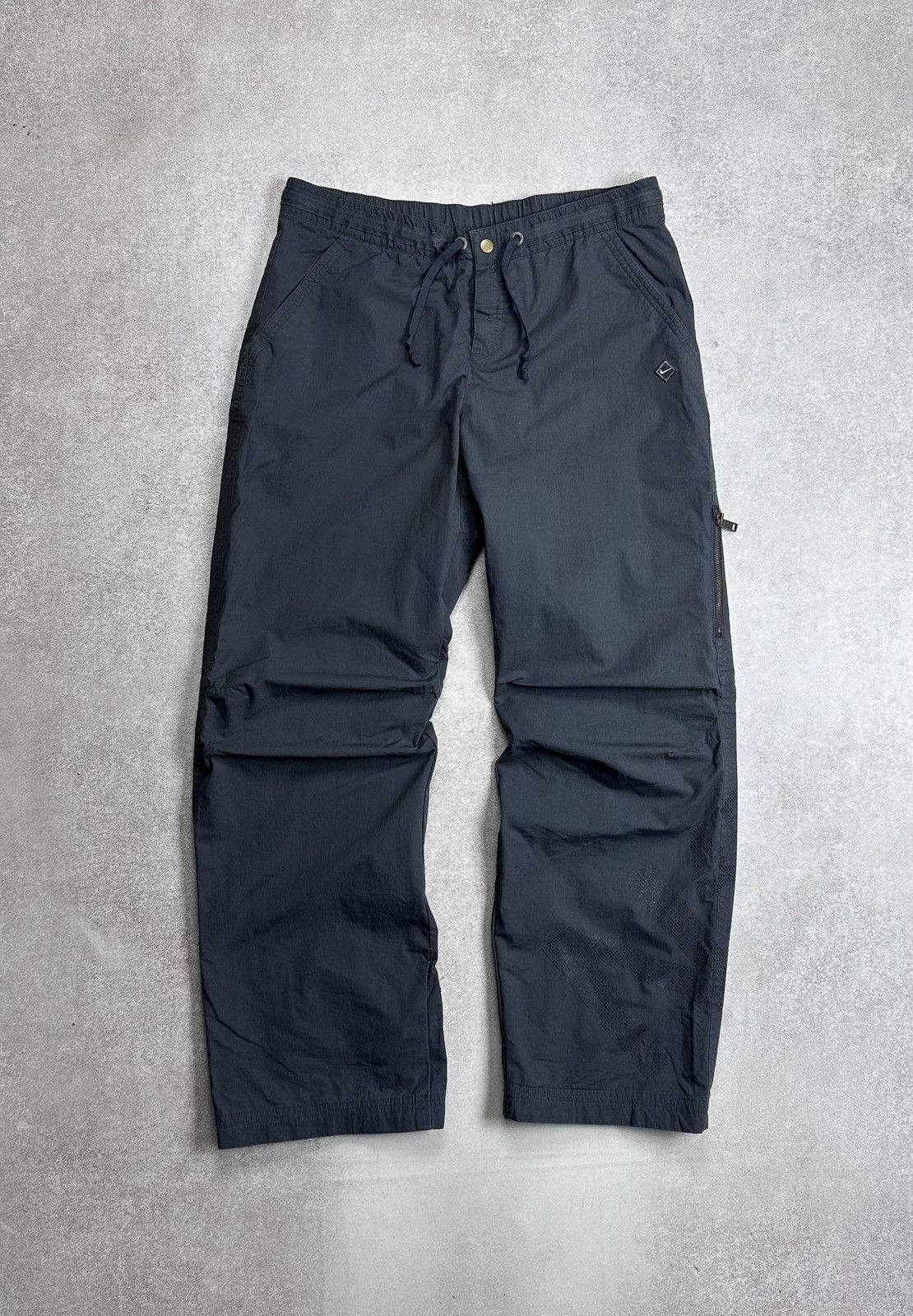 Nike Vintage 90s Nike Swoosh Tn Skepta Style Y2K Track Pants L Size US 34 / EU 50 - 1 Thumbnail