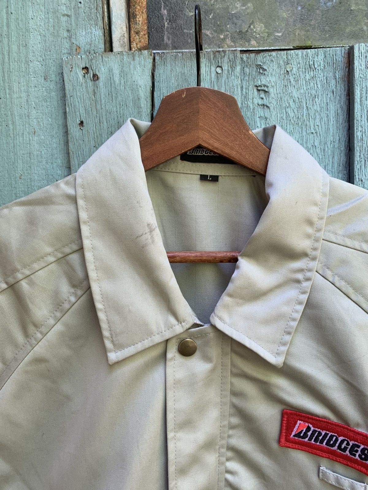 Vintage VINTAGE BRIDGESTONE JACKET Size US L / EU 52-54 / 3 - 4 Thumbnail