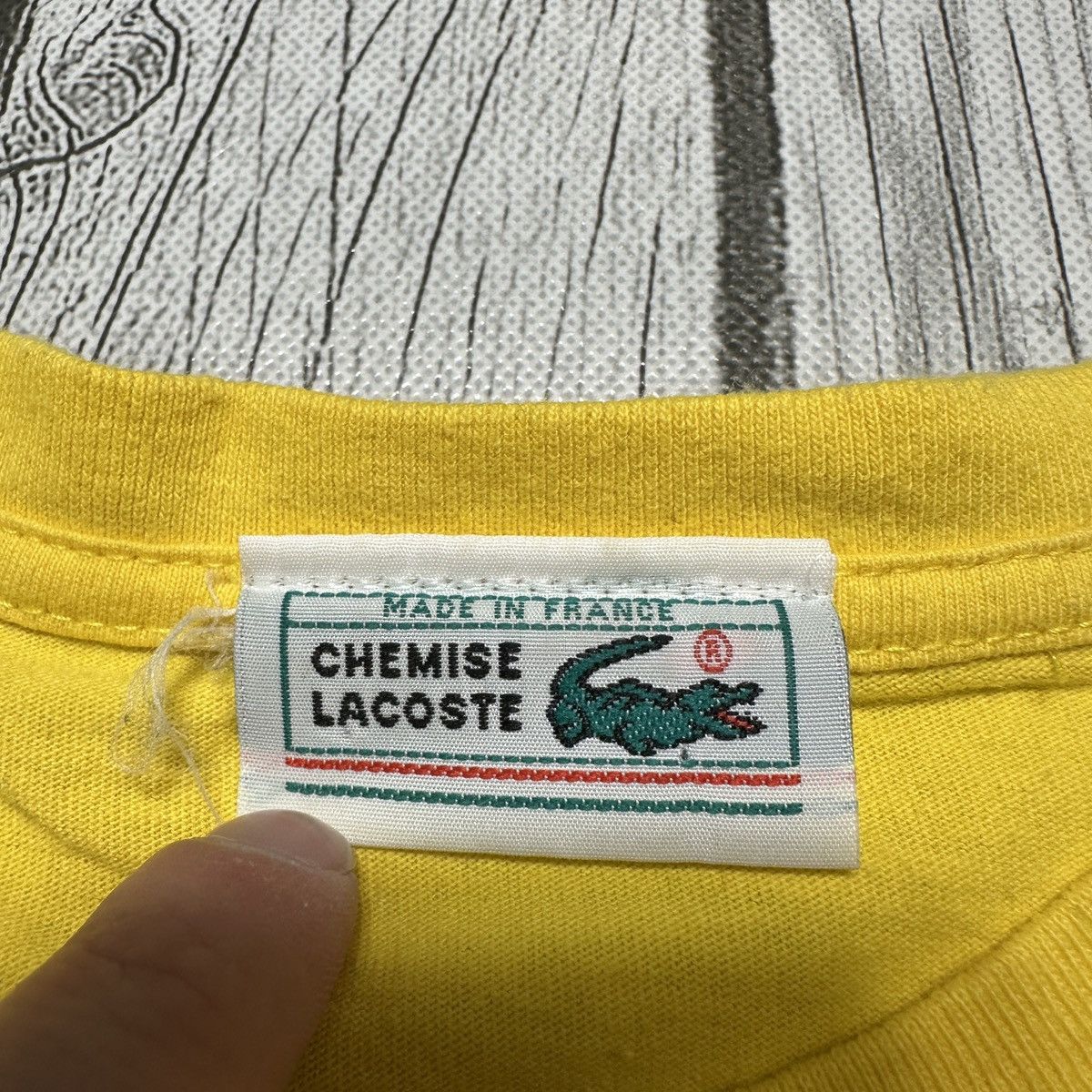 Lacoste × Vintage Vintage Chemise Lacoste tee Size US M / EU 48-50 / 2 - 4 Thumbnail