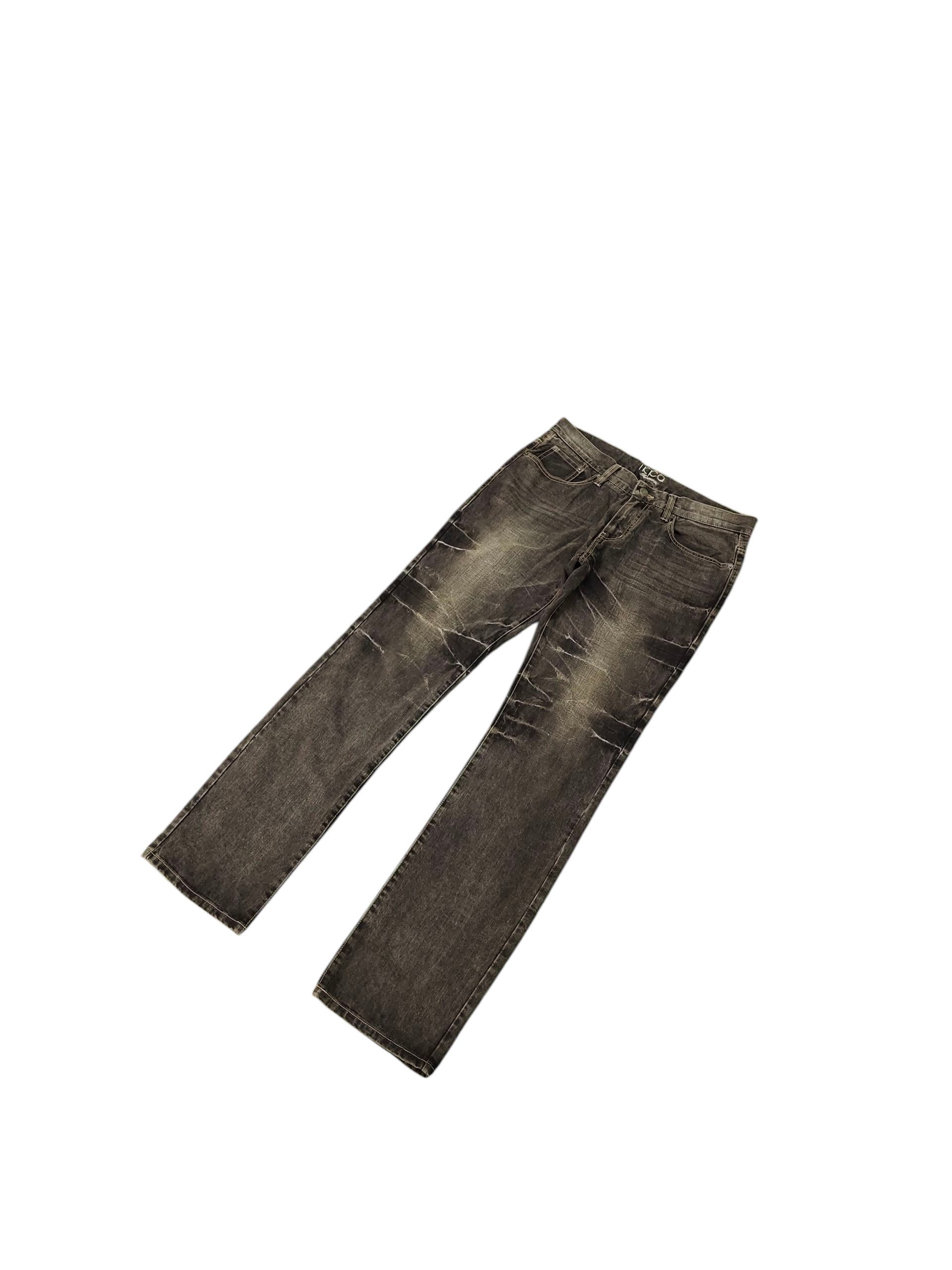 Japanese Brand Vintage Ikka Japan Clawmark Denim Jeans Ppfm Size US 33 - 2 Thumbnail