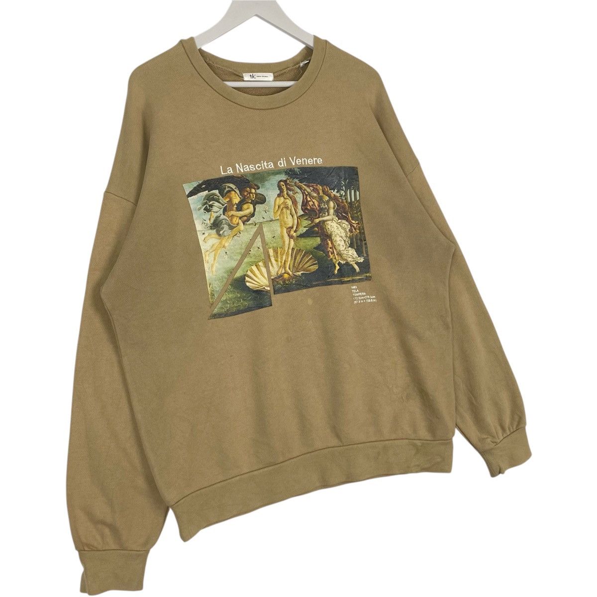 Takeo Kikuchi × Vintage Vintage Takeo Kikuchi Big Printed Crewneck Sweatshirt Brown Size US L / EU 52-54 / 3 - 2 Thumbnail