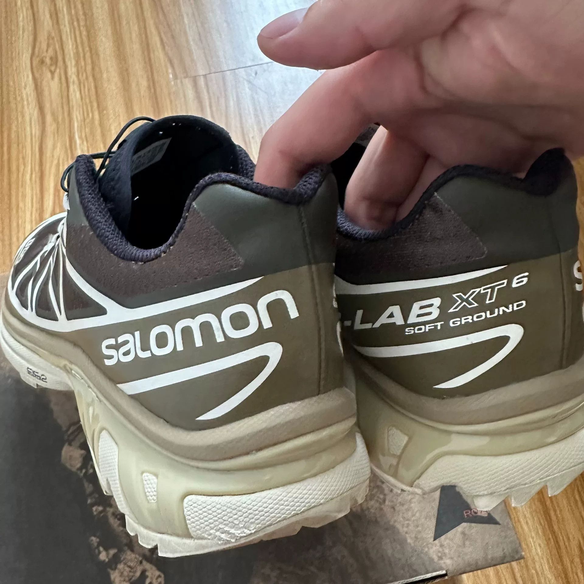 Salomon Salomon SLAB XT-6 ADV Retro Hiking Shoes Size US 12 / EU 45 - 1 Thumbnail