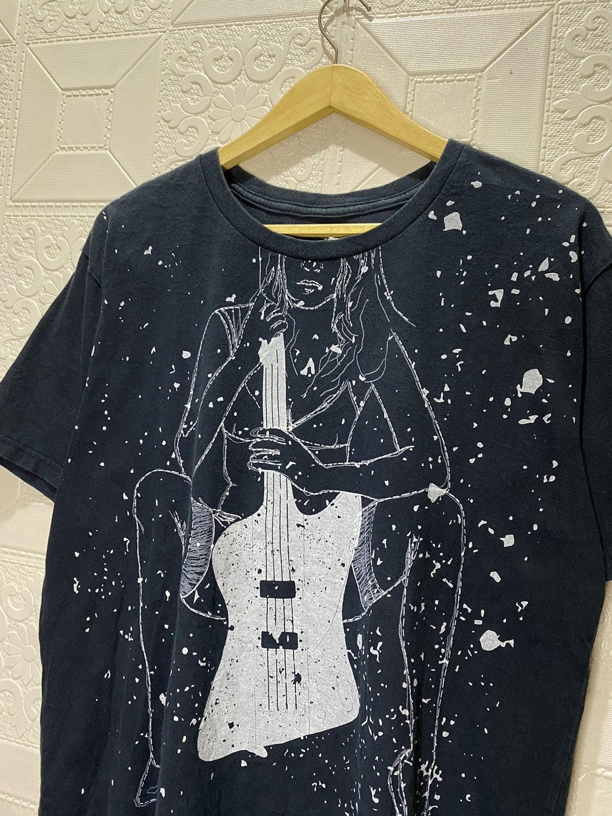 Japanese Brand × PPFM PPFM Lady Guitar Tshirt Size US L / EU 52-54 / 3 - 2 Thumbnail