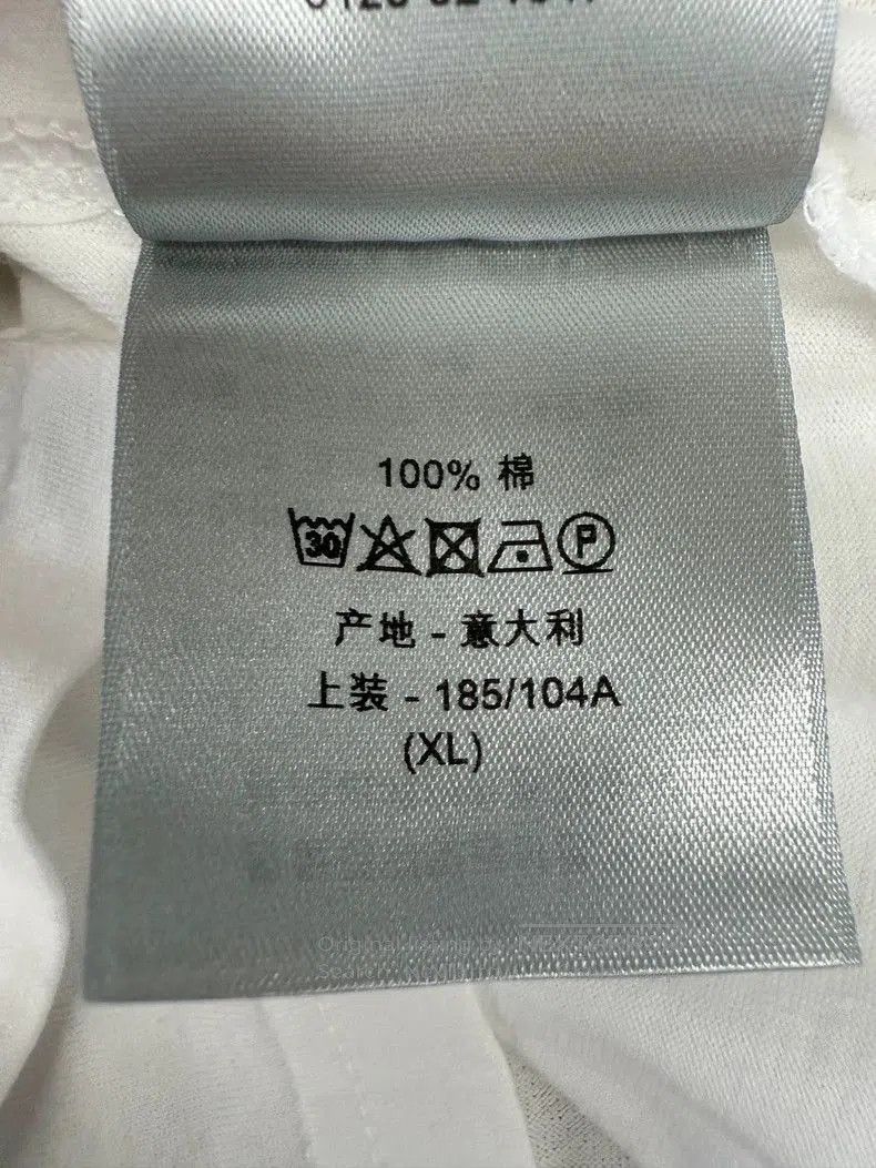 Dior Dior Cotton White T. Size US XL / EU 56 / 4 - 5 Thumbnail