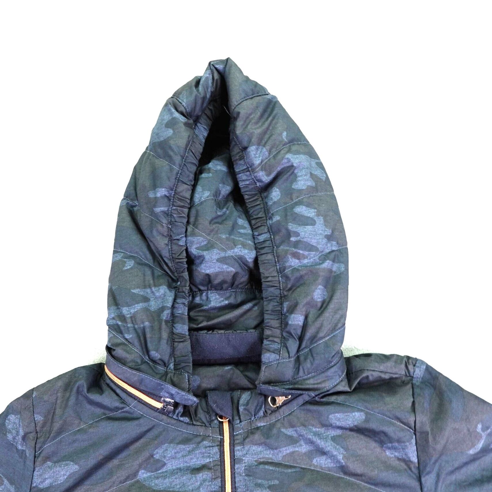 Lululemon Lululemon Jacket 4 Womens Blue Camo Spring Windbreaker Puffer Coat Size S / US 4 / IT 40 - 2 Thumbnail