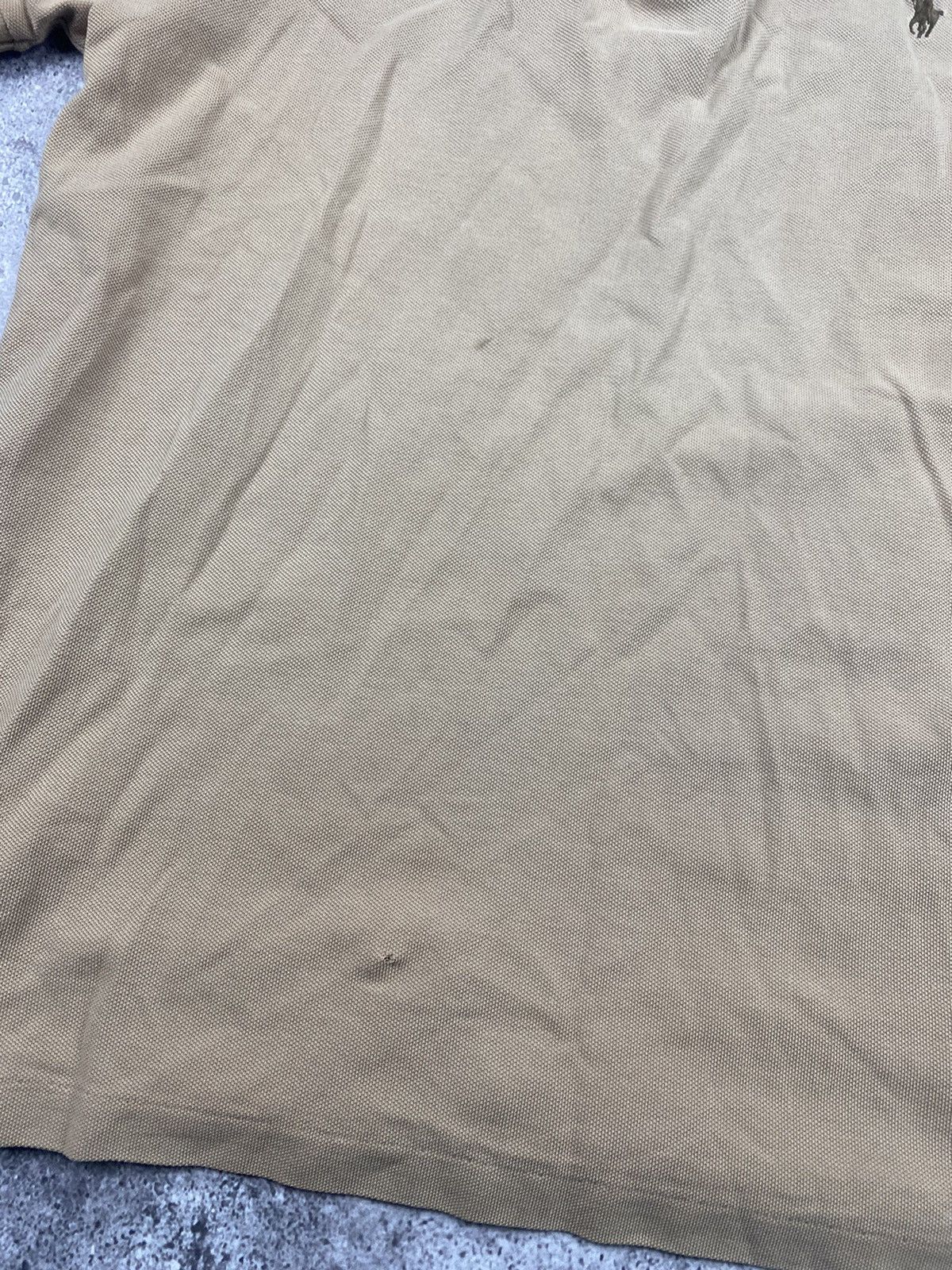 Polo Ralph Lauren × Vintage Vintage Polo Ralph Lauren Y2K FADED Brown distressed tee Size US M / EU 48-50 / 2 - 3 Thumbnail