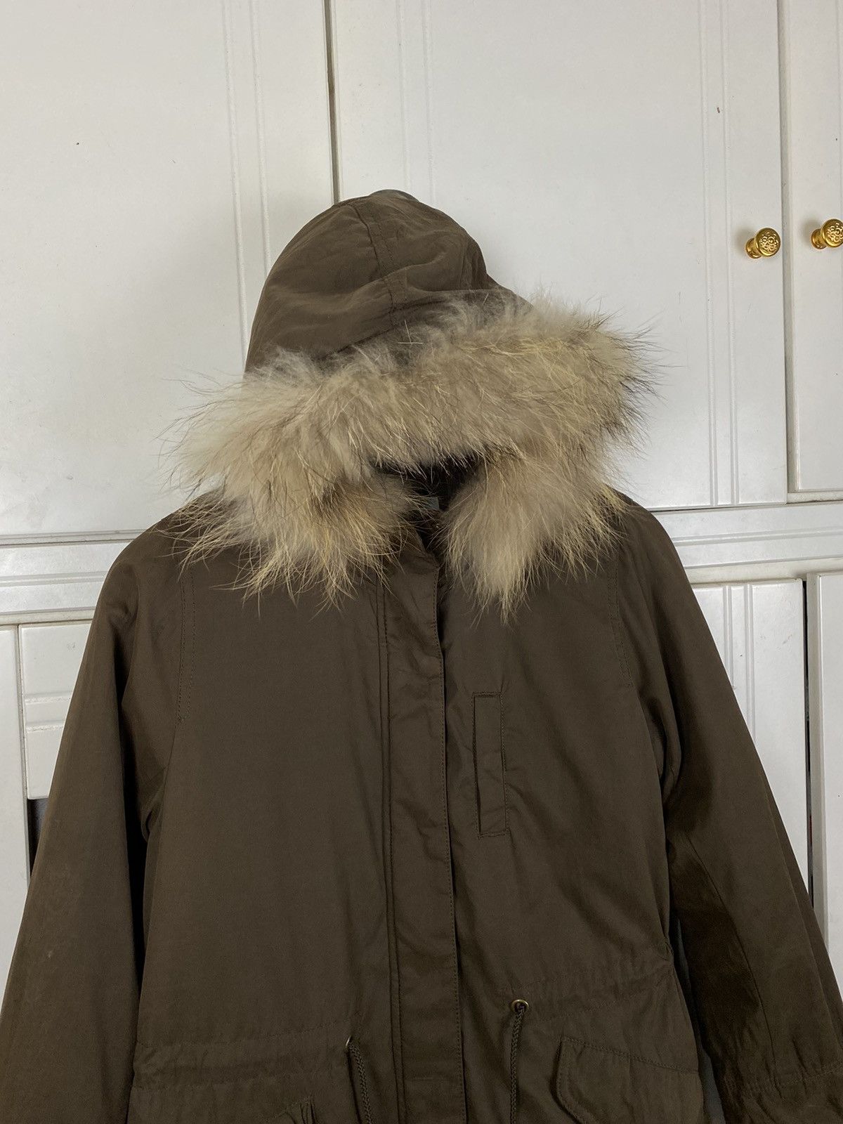 If Six Was Nine × Japanese Brand × Vintage Vintage Parka Fur Jacket Shoo La Rue Size US S / EU 44-46 / 1 - 3 Thumbnail