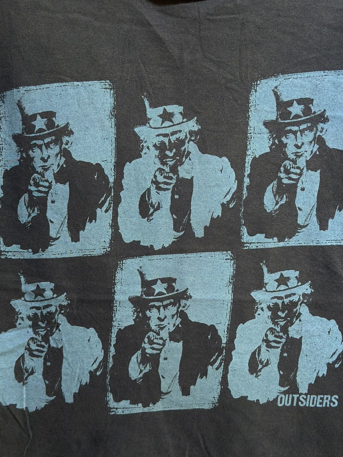 Vintage Vintage Outsiders Sun Faded Tee Size US S / EU 44-46 / 1 - 2 Thumbnail