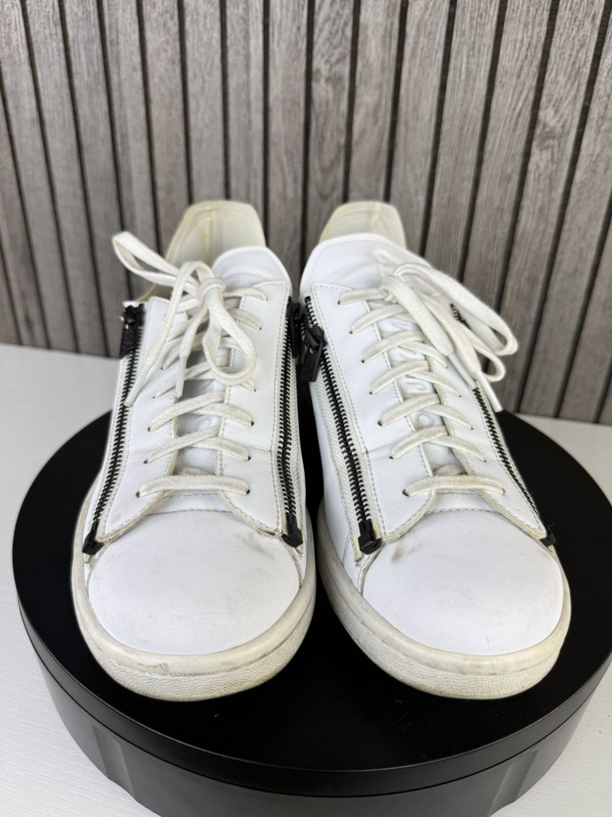 Yohji Yamamoto Adidas Y-3 Yohji Yamamoto Stan Smith Zip Men's Sneakers 7.5 Size US 7.5 / EU 40-41 - 5 Thumbnail