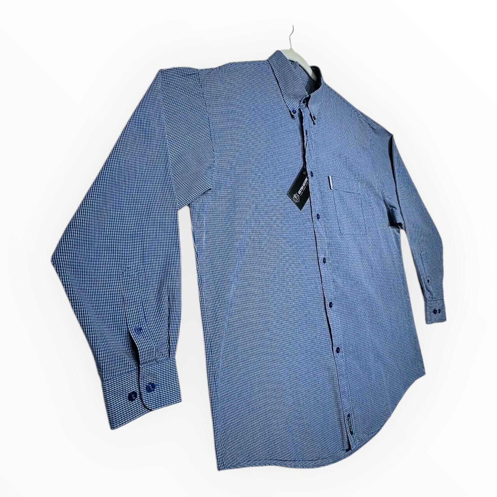 Ben Sherman Ben Sherman Shirt Men's UK Size XL Blue Check Original Size US XL / EU 56 / 4 - 5 Thumbnail