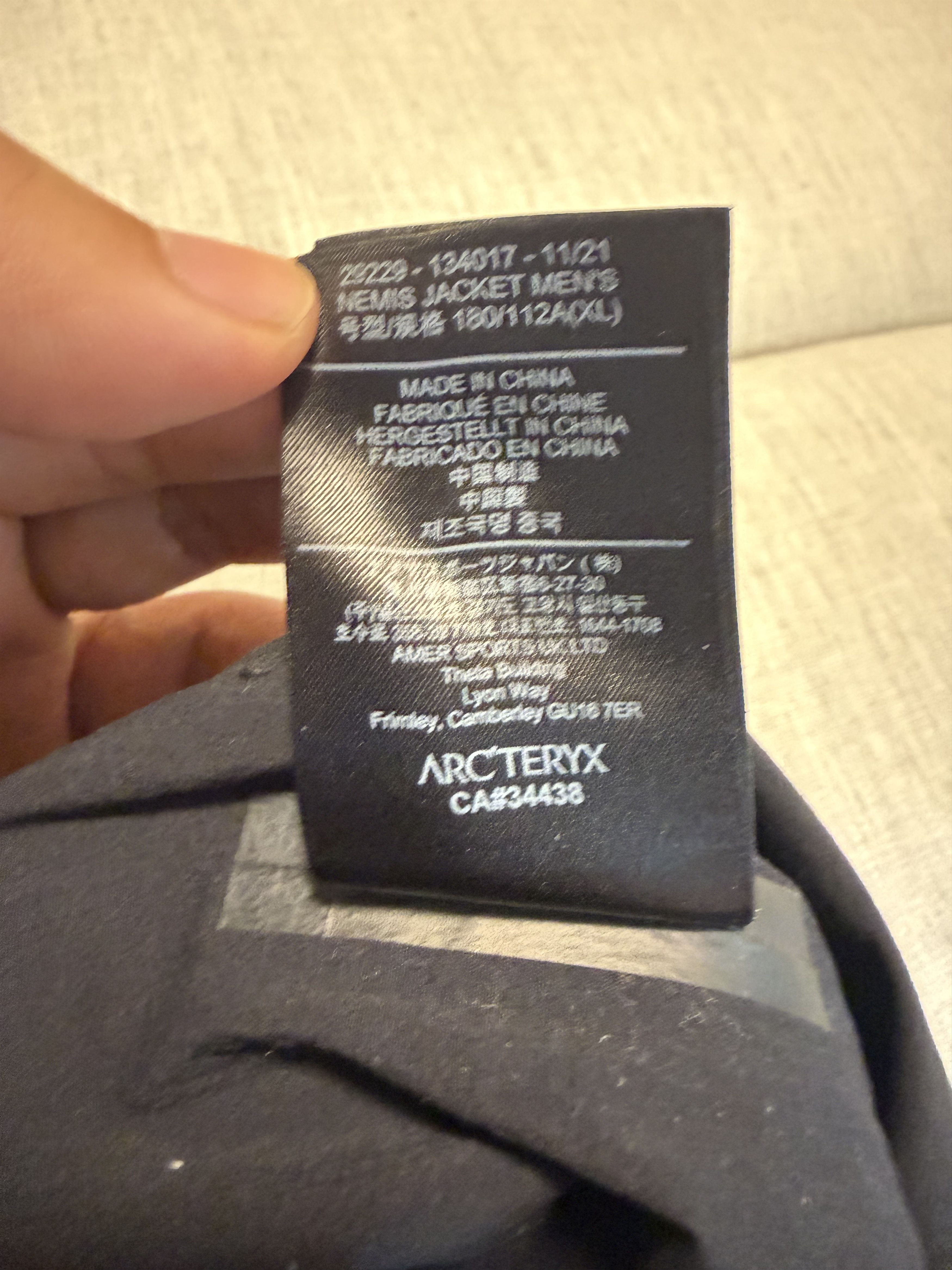 Arc'teryx Arc'teryx Veilance Nemis Bomber Jacket Size US XL / EU 56 / 4 - 5 Thumbnail