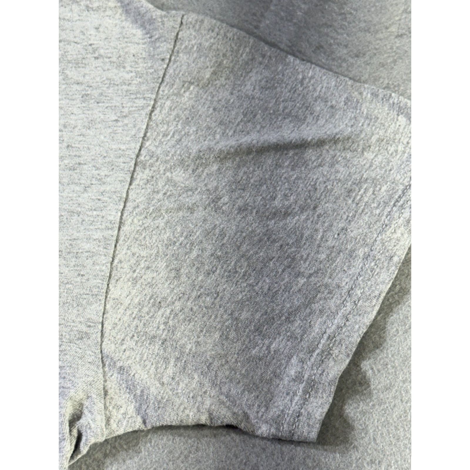 Fruit Of The Loom VINTAGE Fruit of the Loom Shirt Men Large Gray USA Peace Sign 76 Graphic Patriotic Tee Size US L / EU 52-54 / 3 - 6 Thumbnail